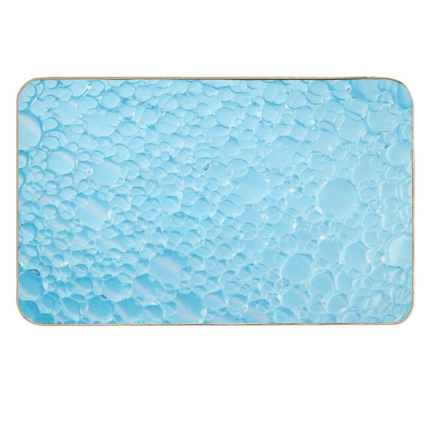 Blue Bubble Symphony High-Traffic Bath Mat