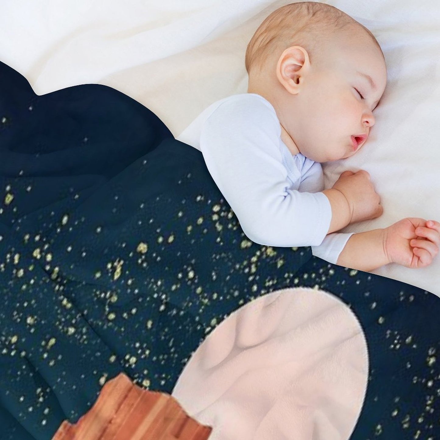 Desert Stars River Quick-dry Throw Blanket