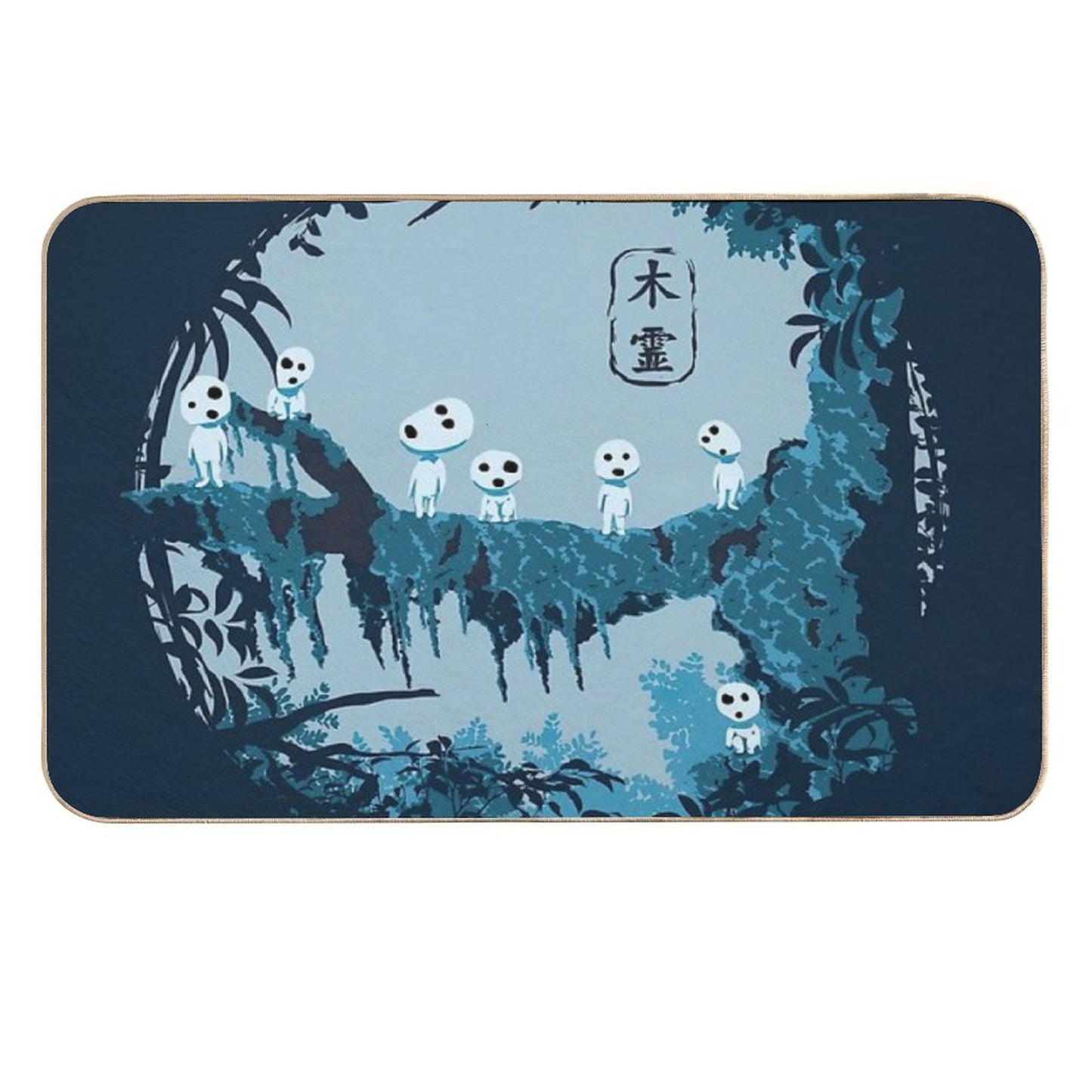 Kodama Studio Ghibli Multi-Purpose Bath Mat
