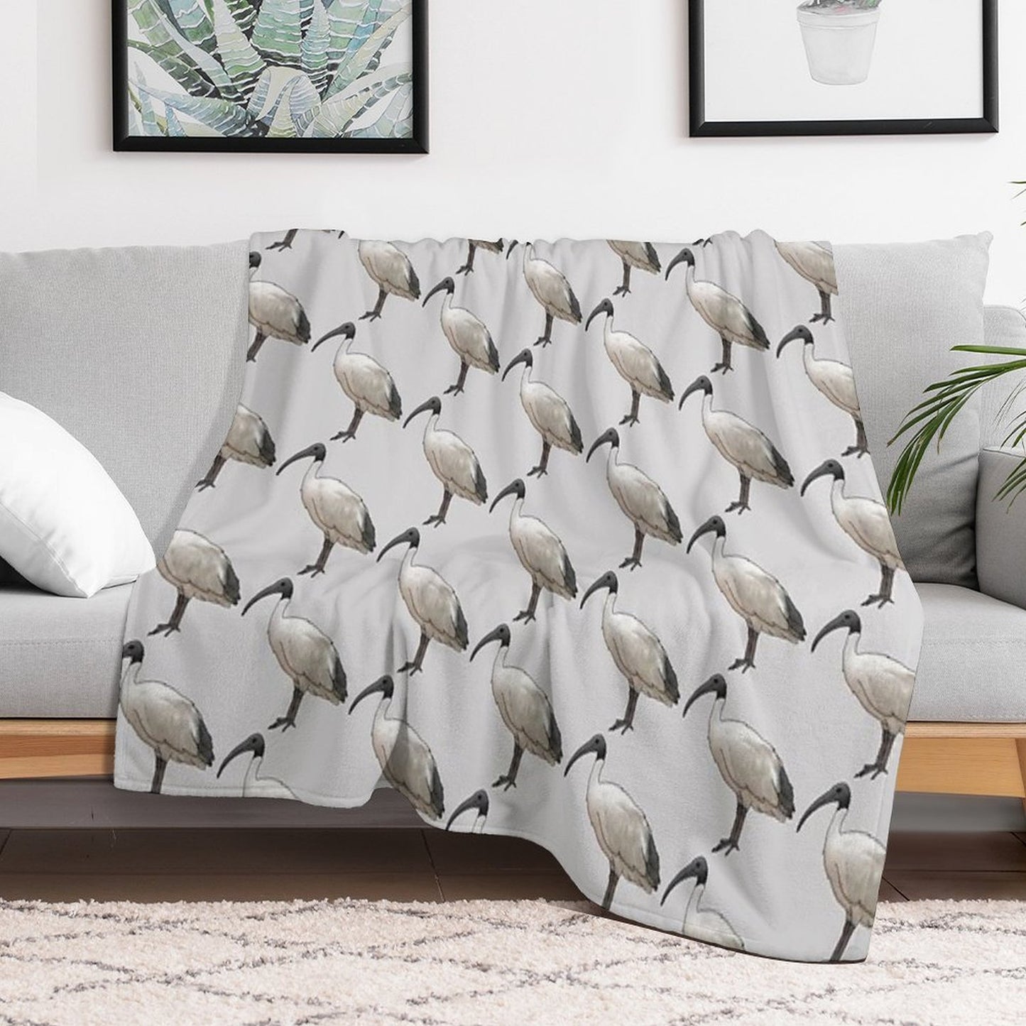 Bin Chicken Compact Throw Blanket