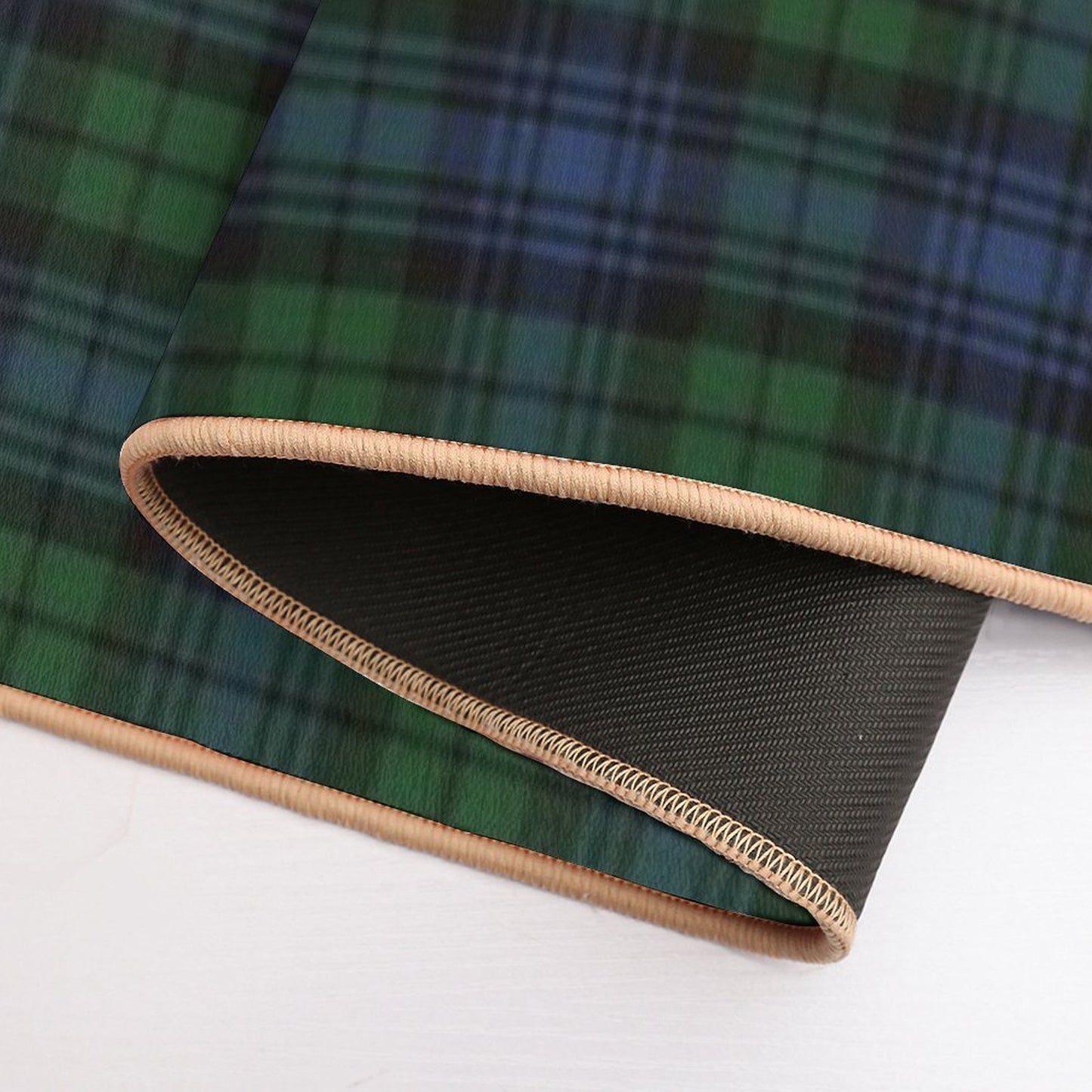 Black Watch Ancient Original Scottish Tartan Durable Bath Mat