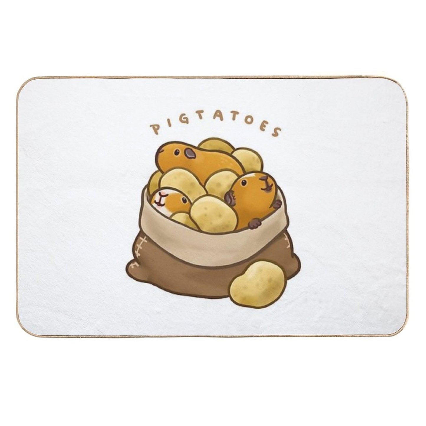 Pigtatoes Long-Lasting Bath Mat