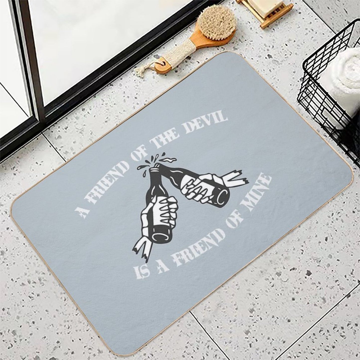 Friend of The Devil High-Traffic Bath Mat