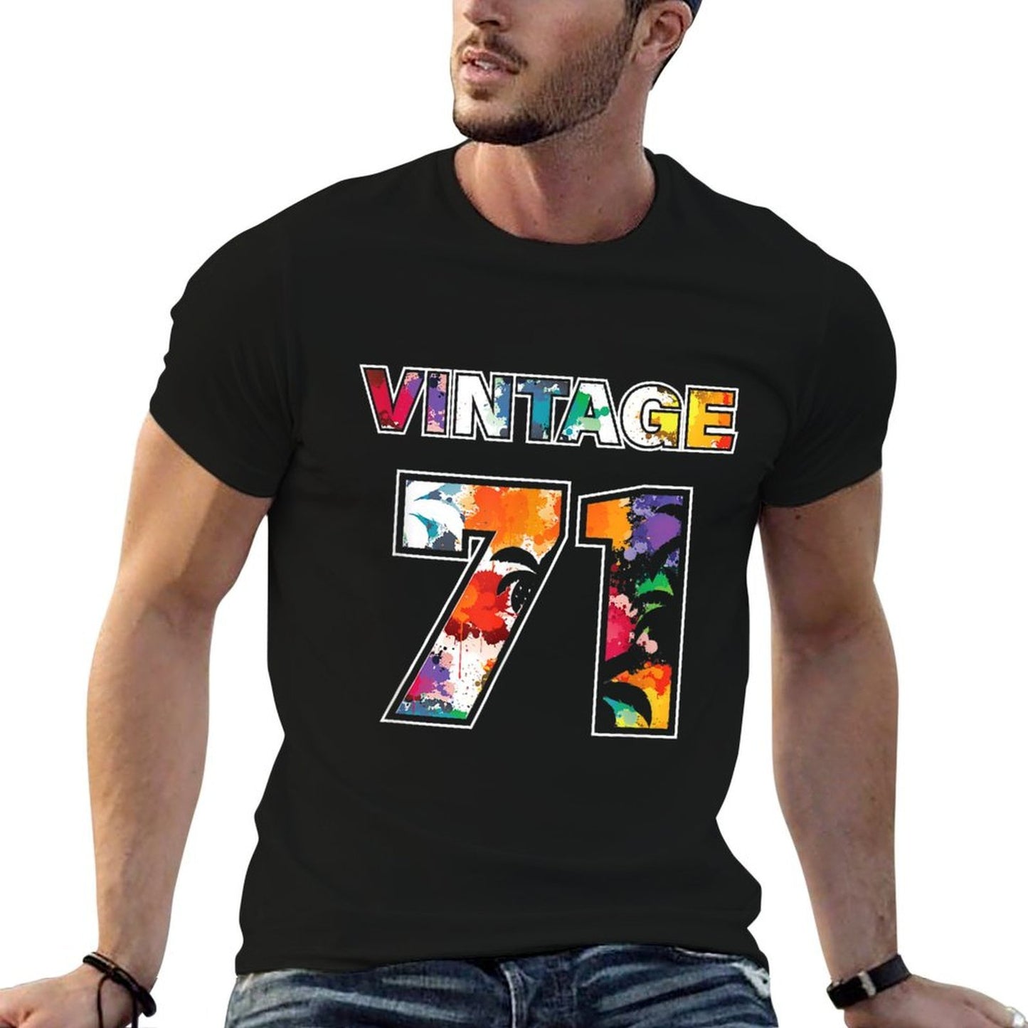50 Year Old Gifts Vintage 1971 Limited Edition 50th Birthday Breathable T-Shirt