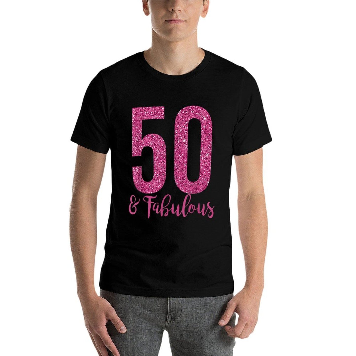 50Th Birthday For Women Saying 50 And Fabulous Relaxed-fit T-Shirt
