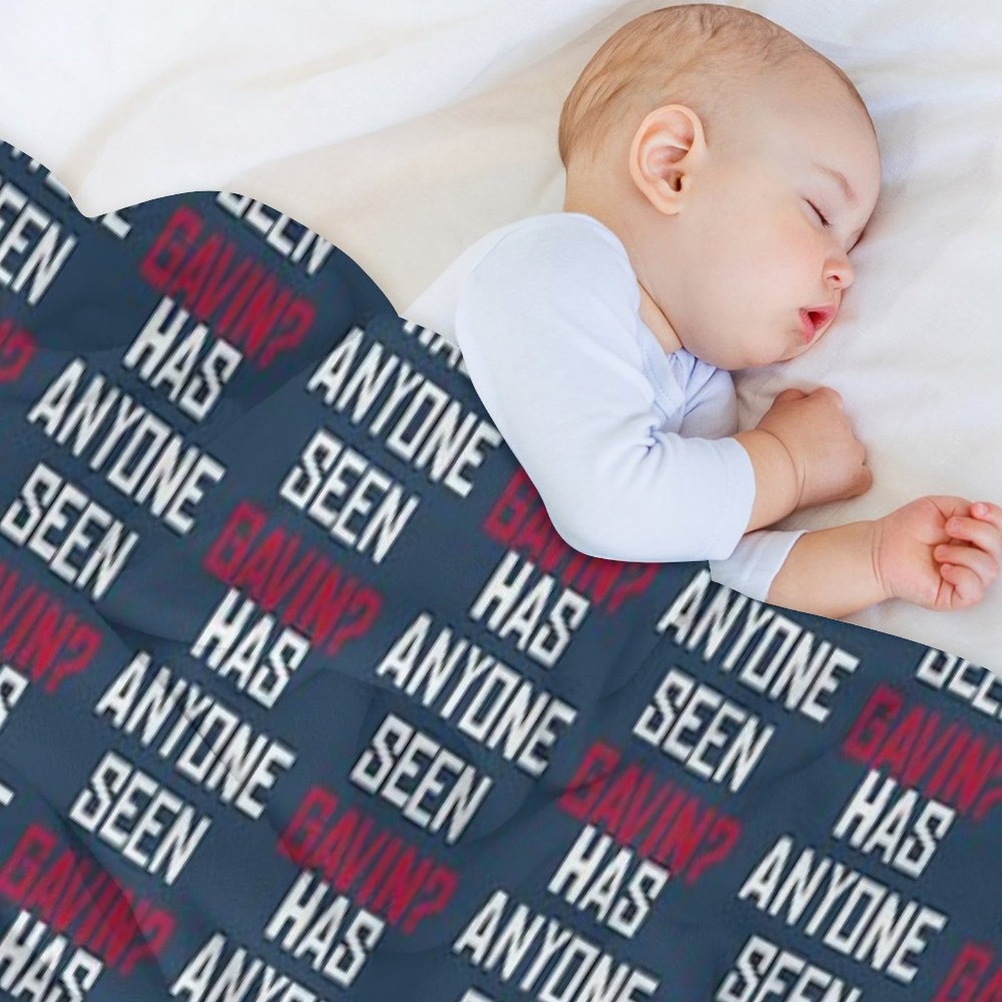 Has Anyone Seen Gavin Machine-washable Throw Blanket