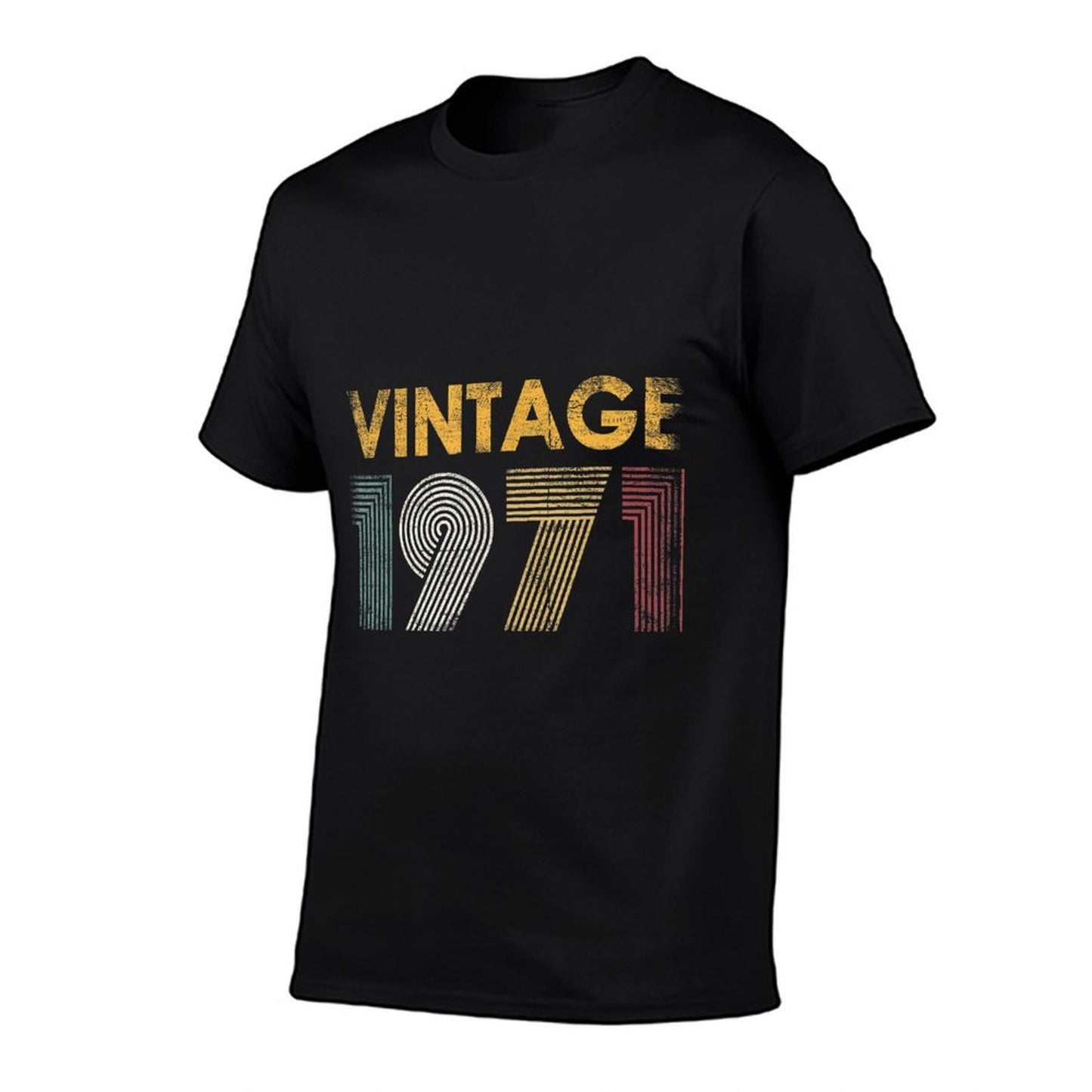 Retro Vintage 1971 50th Birthday for Men Women 50 Years Old  Graphic-printed T-Shirt
