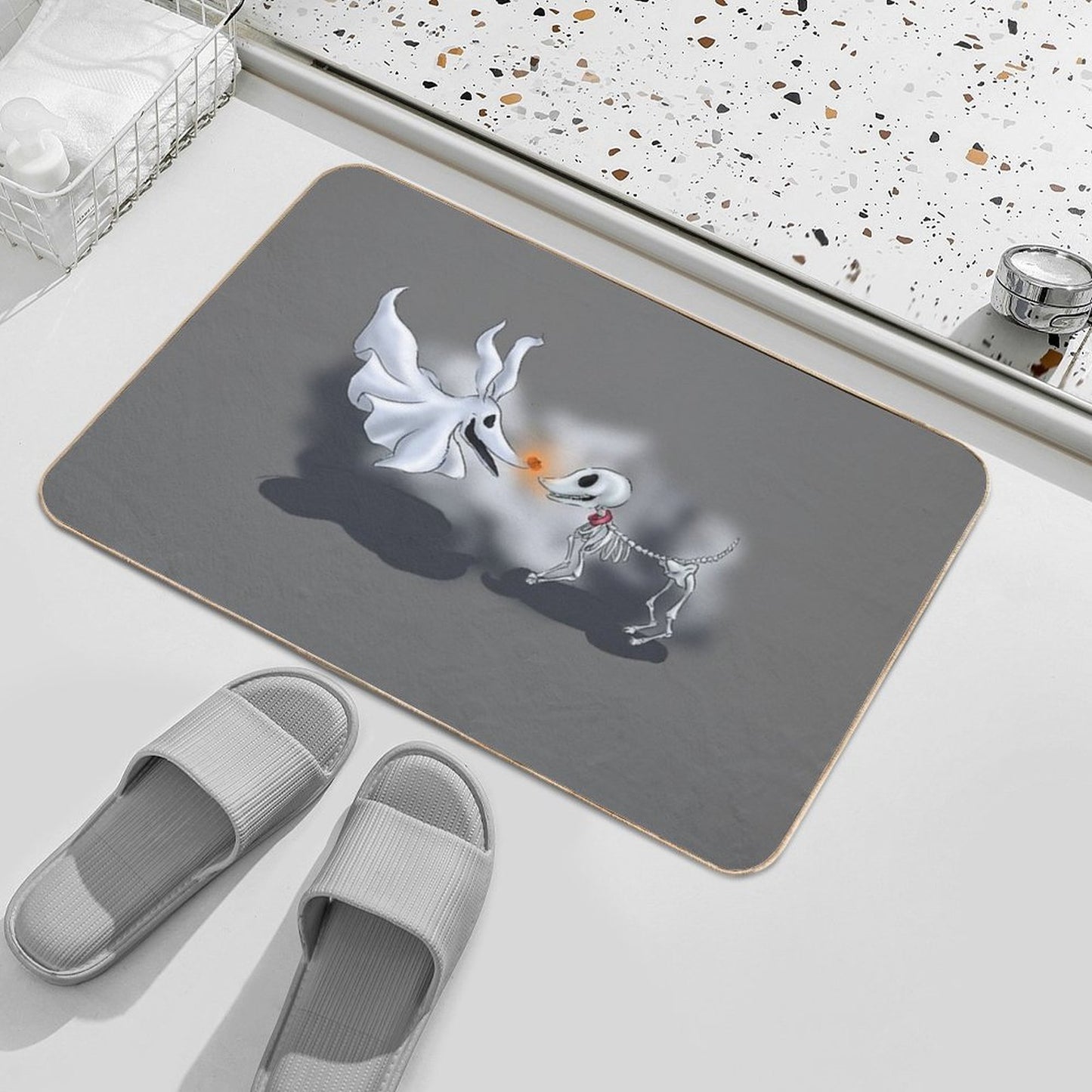 Nightmare Dogs Absorbent Bath Mat