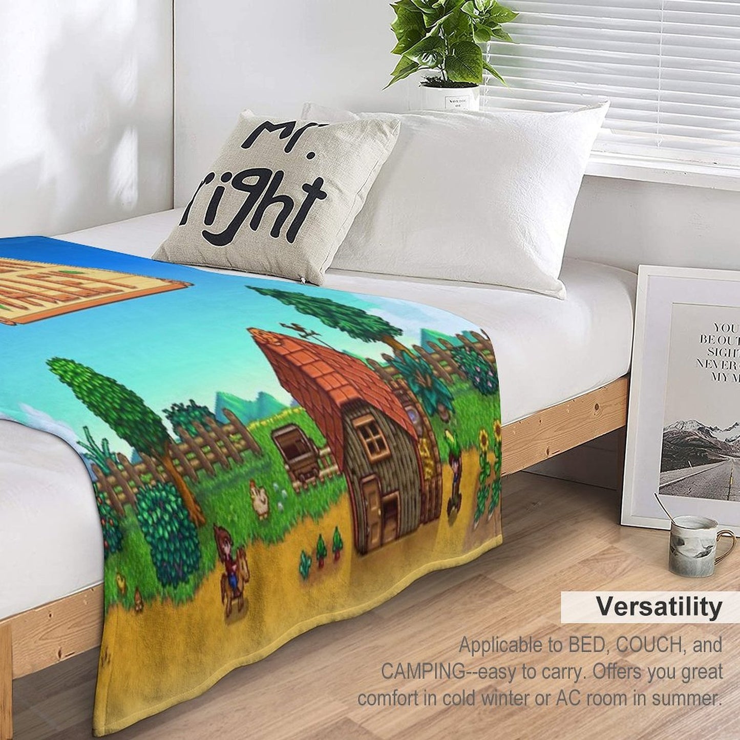 Stardew Valley Durable Throw Blanket