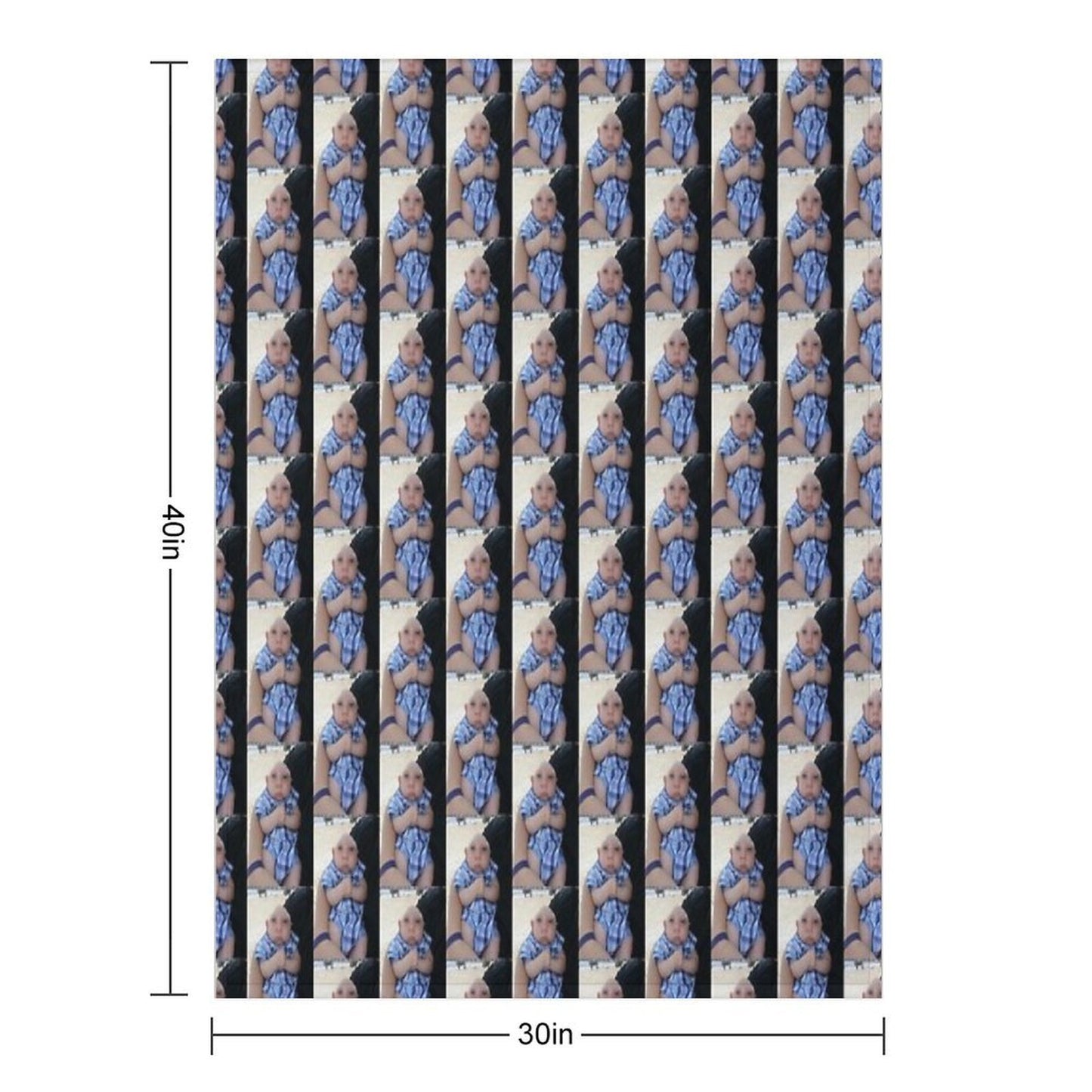 Jank Boteko Shrink-resistant Throw Blanket