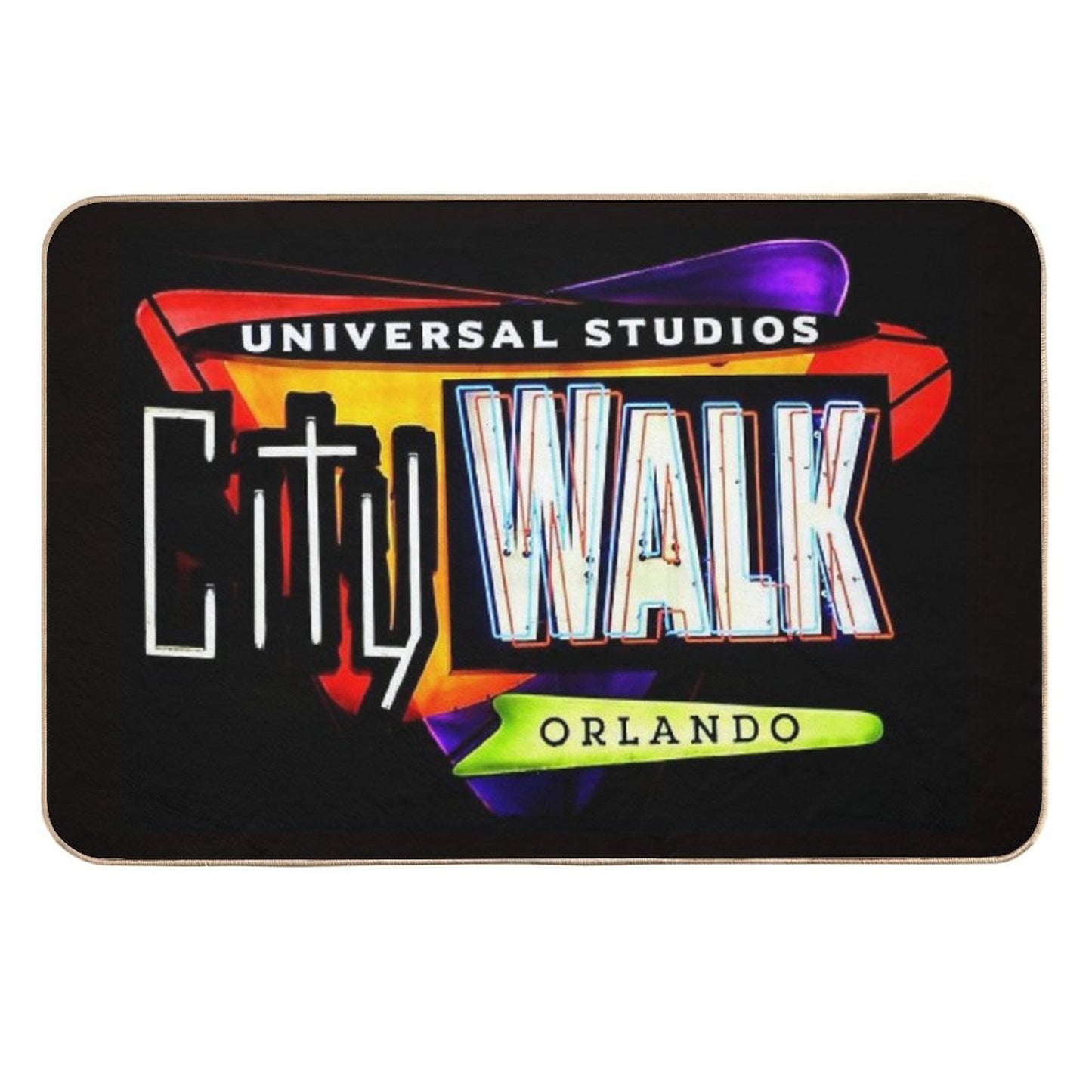 Universal CityWALK Orlando Fade-Resistant Bath Mat