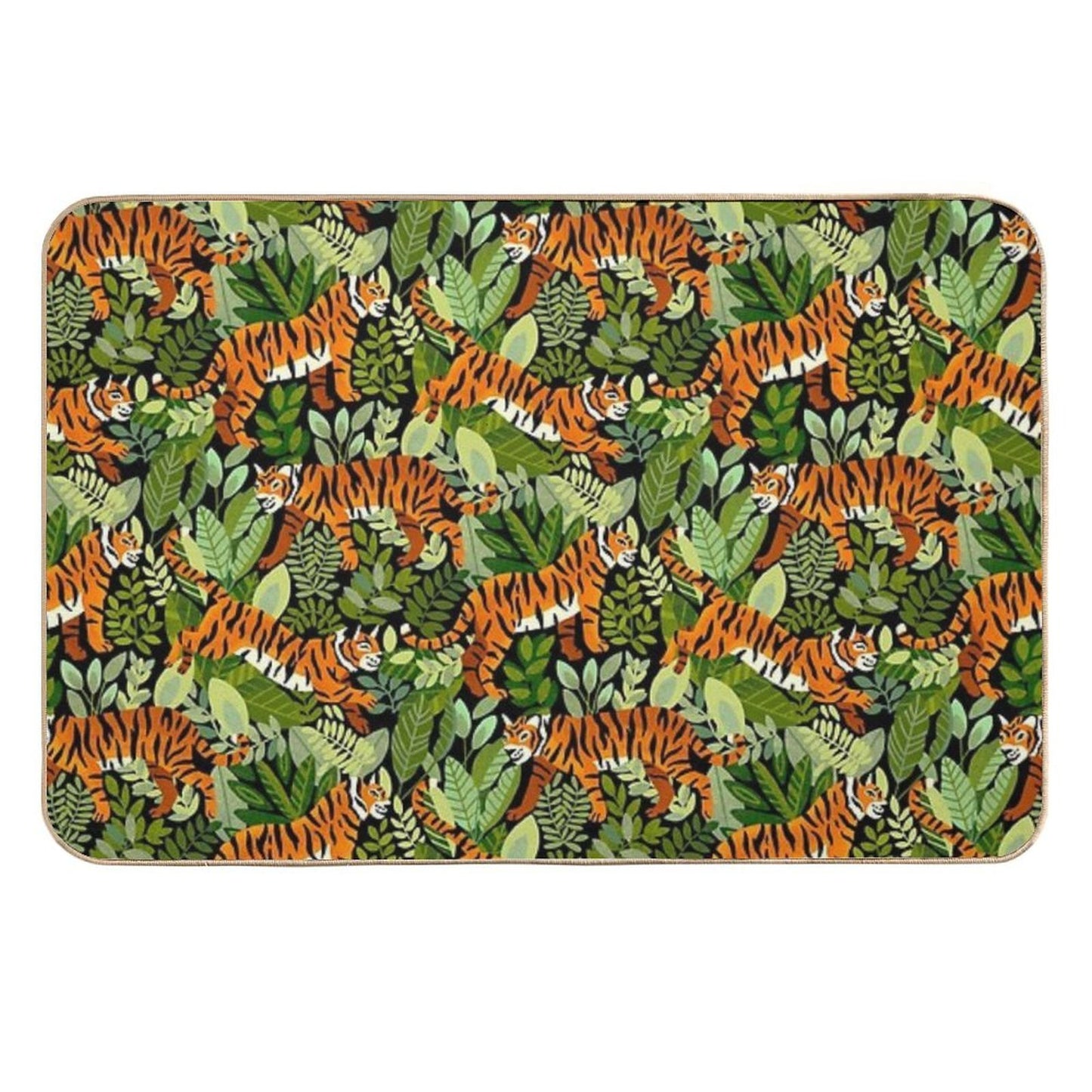 Bengal Tiger Jungle Anti-Trip Bath Mat