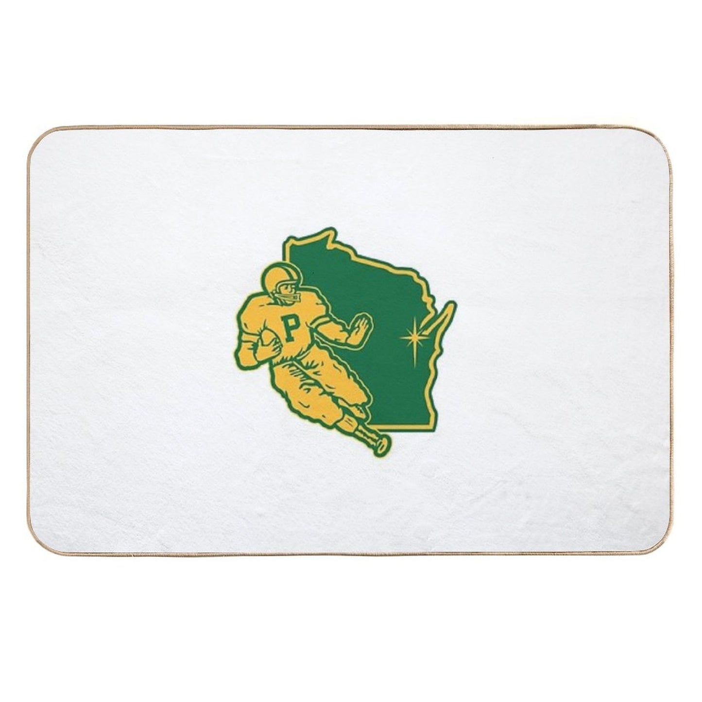 PACKER BACKER Easy To Clean Bath Mat