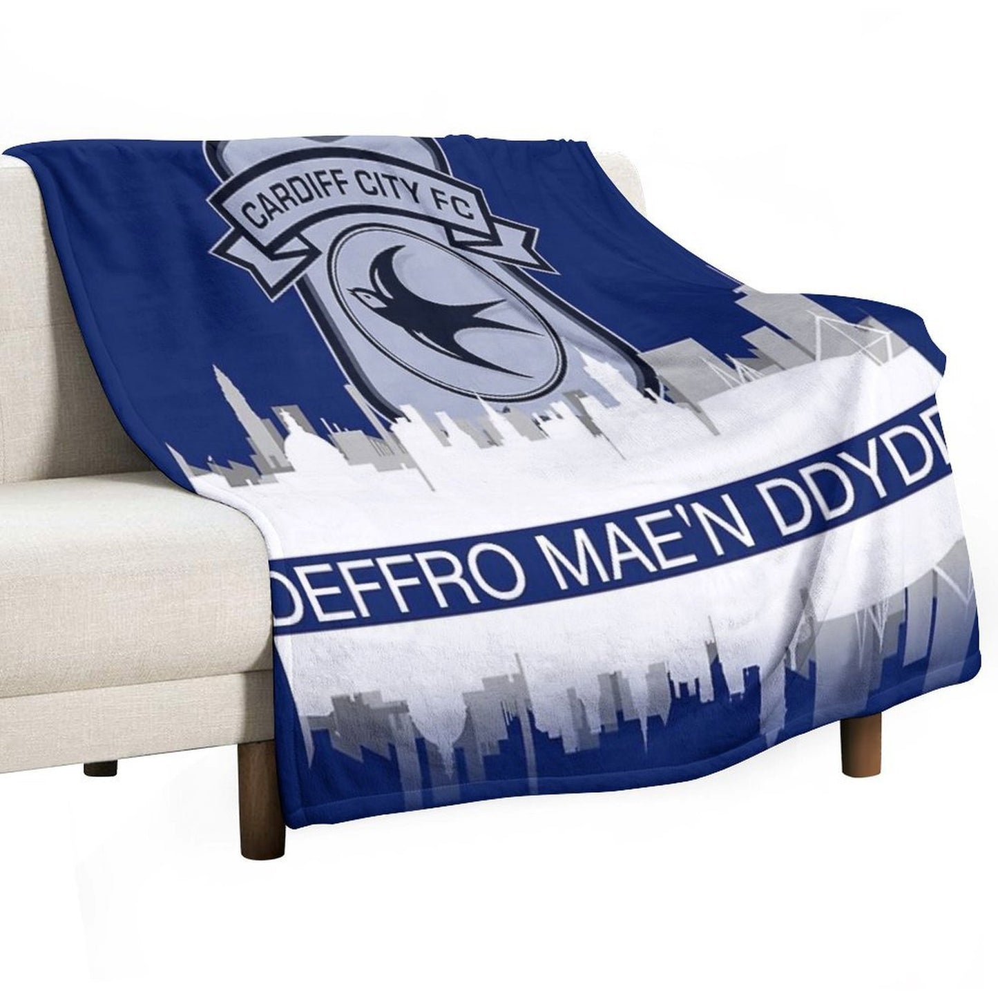 Unique Desing Football Tshirts Ultras Travel-friendly Throw Blanket