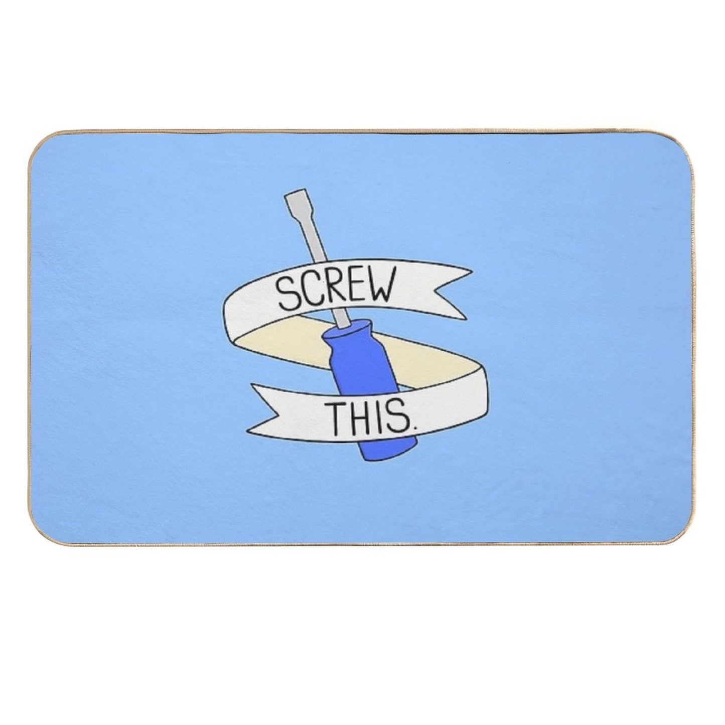 Screw This Toxin-Free Bath Mat