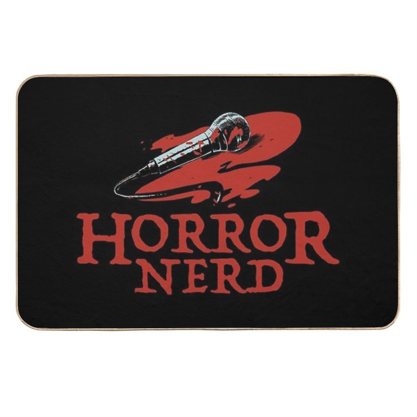 Horror Nerd Dirt-Trapping Bath Mat