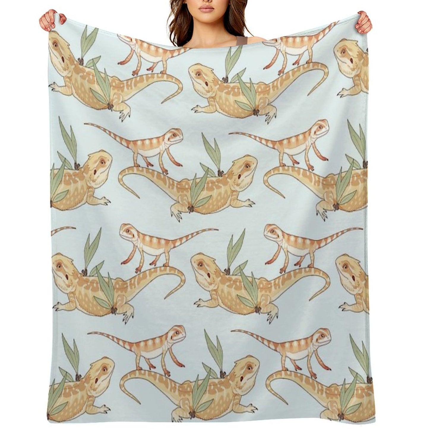 Beardies And Gums Gift-ready Throw Blanket