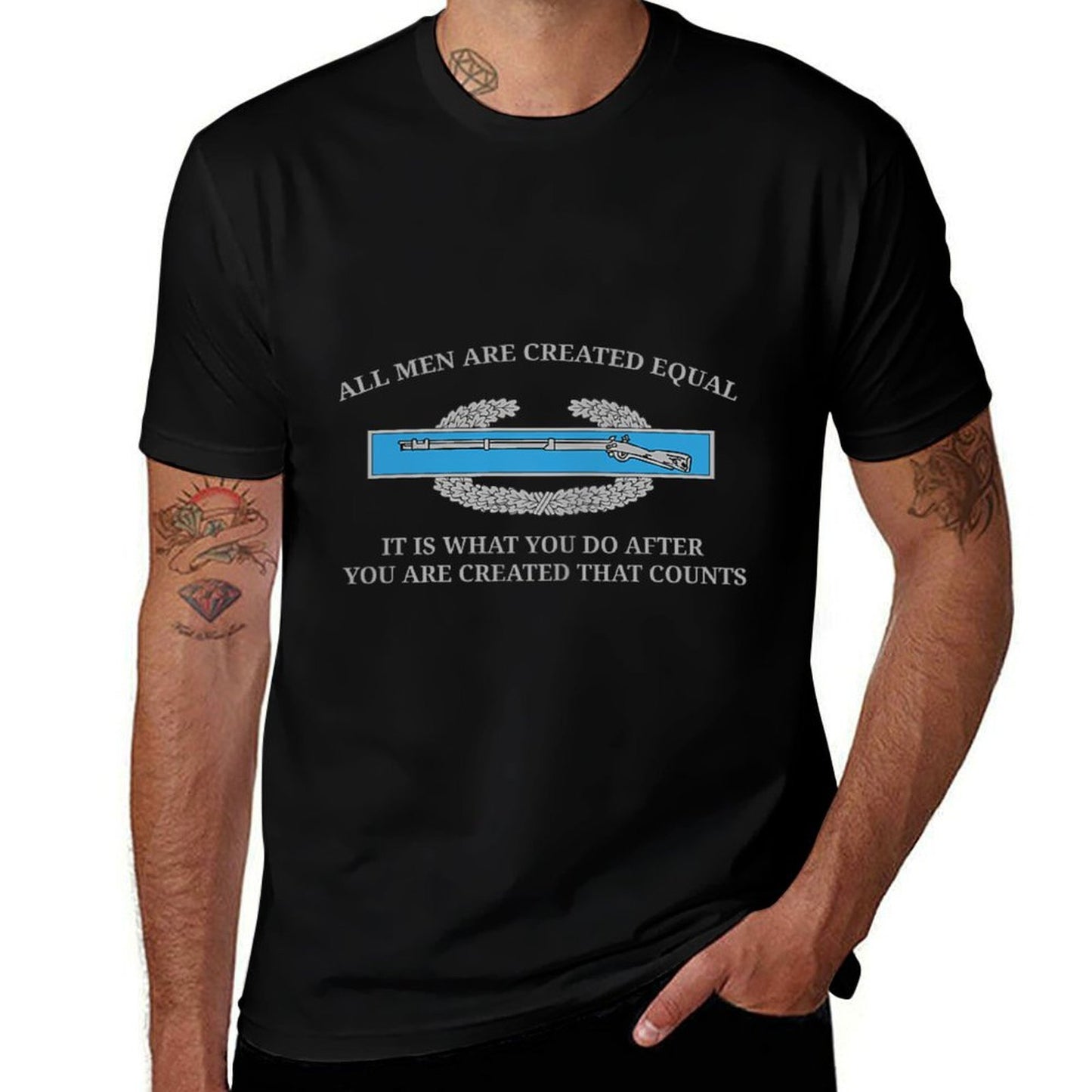 Combat Infantryman Badge (CIB) Lightweight T-Shirt