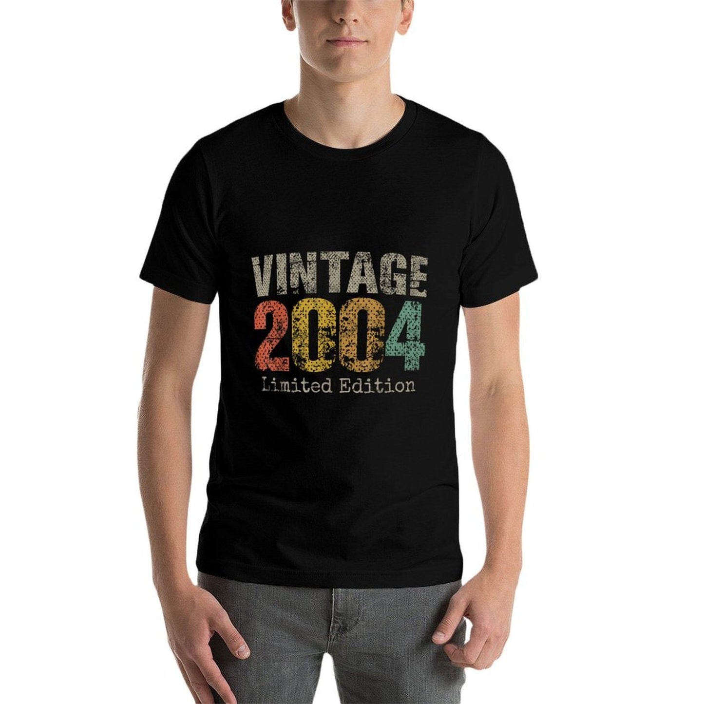Vintage 2004 Limited Edition 21st Birthday Gifts 21 Year Old Relaxed-fit T-Shirt