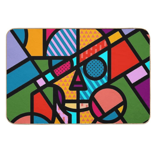 Vit Skull  Stain-Proof Bath Mat