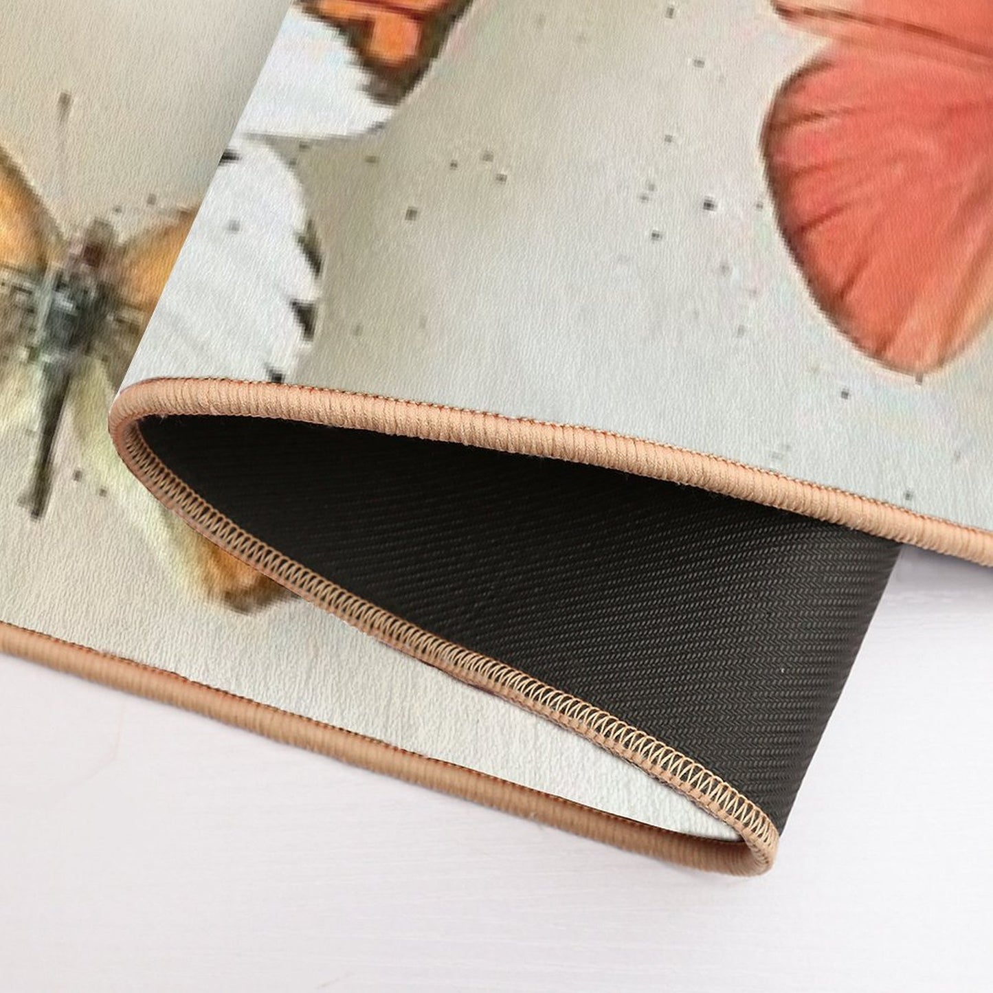 Butterflies And Moths Slip-Resistant Bath Mat