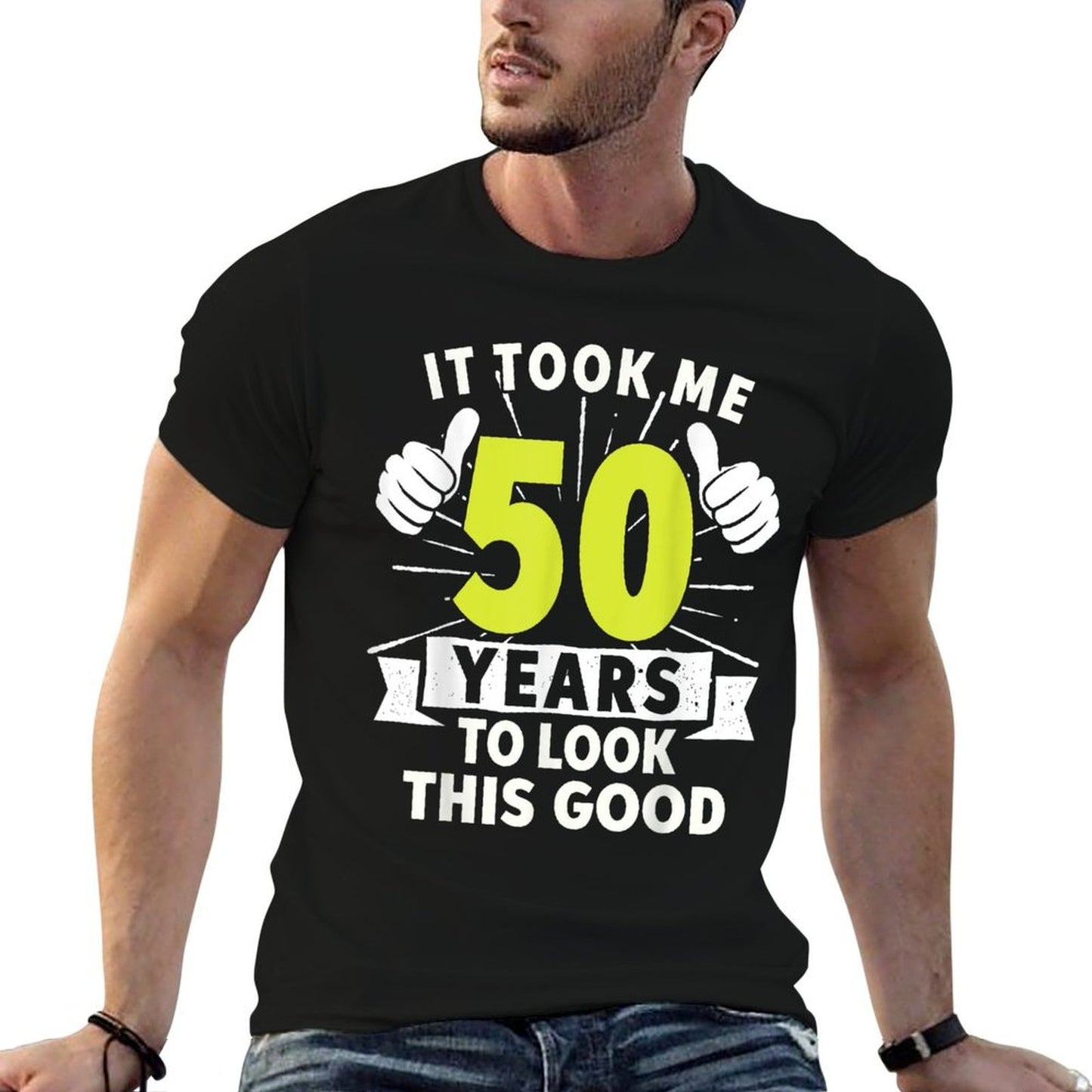 50th Birthday Vintage 1967 50 Yrs Old Bday Trendy Pattern T-Shirt