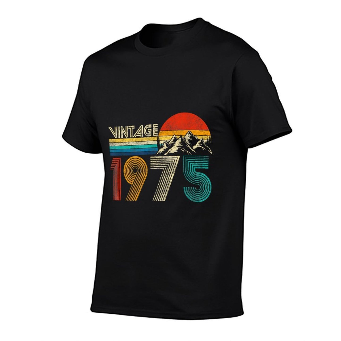 50 Year Old Vintage 1975 Retro 50th Birthday Gift Men Women Soft T-Shirt