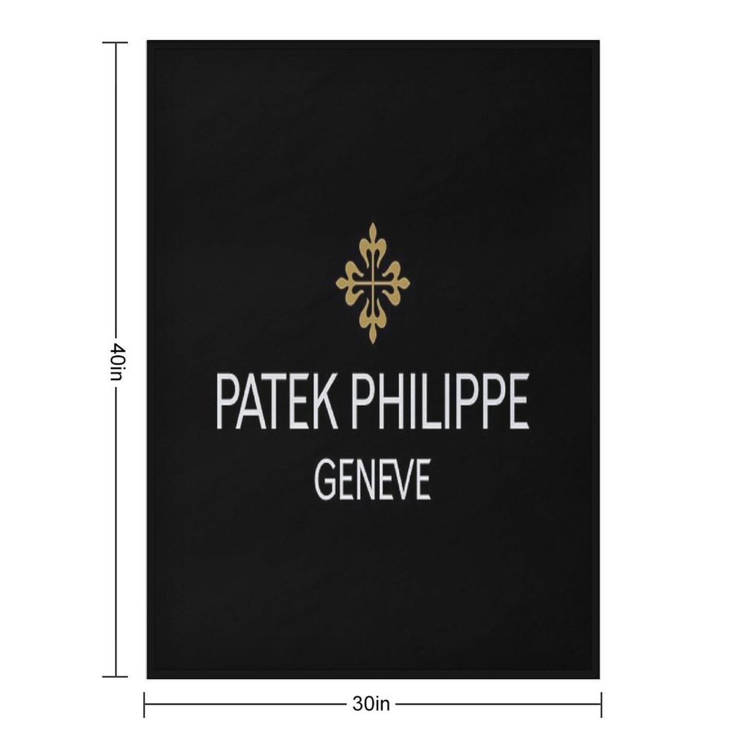 The Patek Philippe Watch Watches Easy Care Throw Blanket