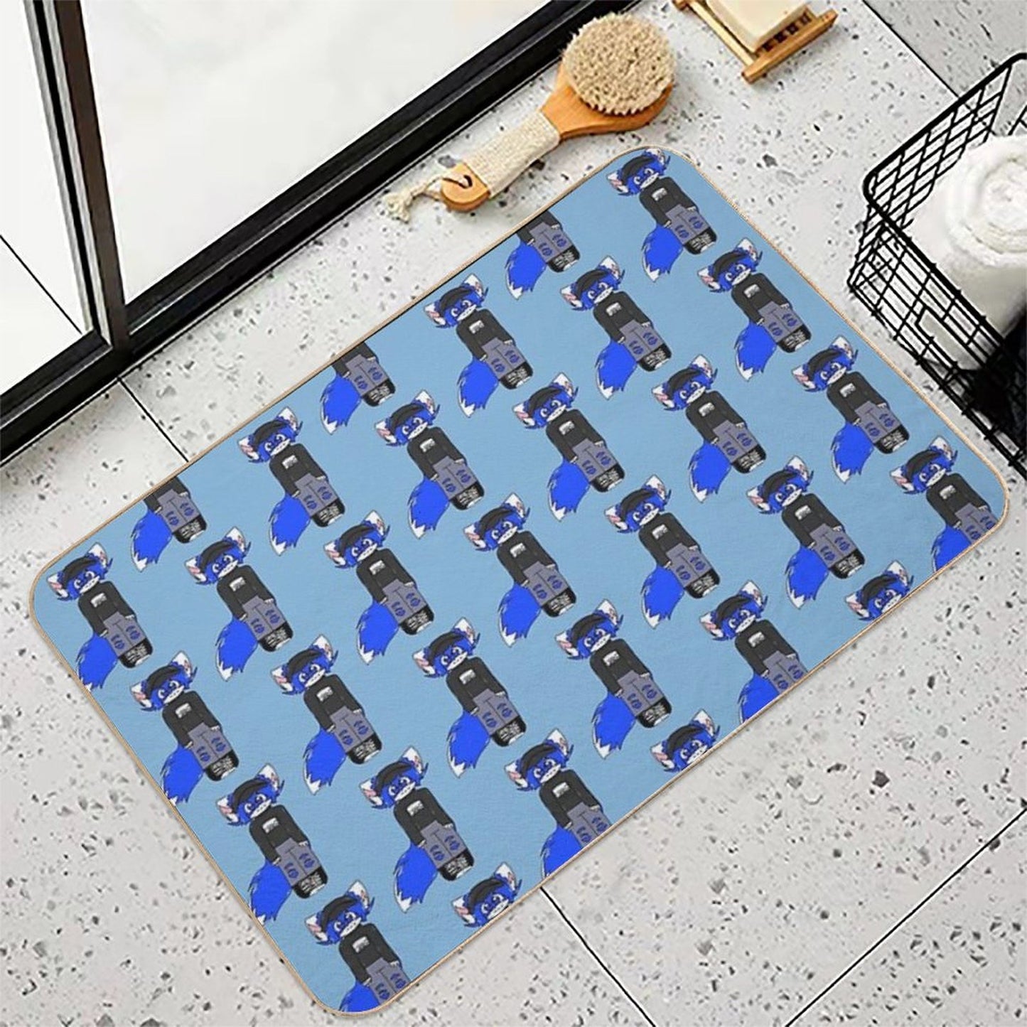 Bluefox Derek Slip-Resistant Bath Mat