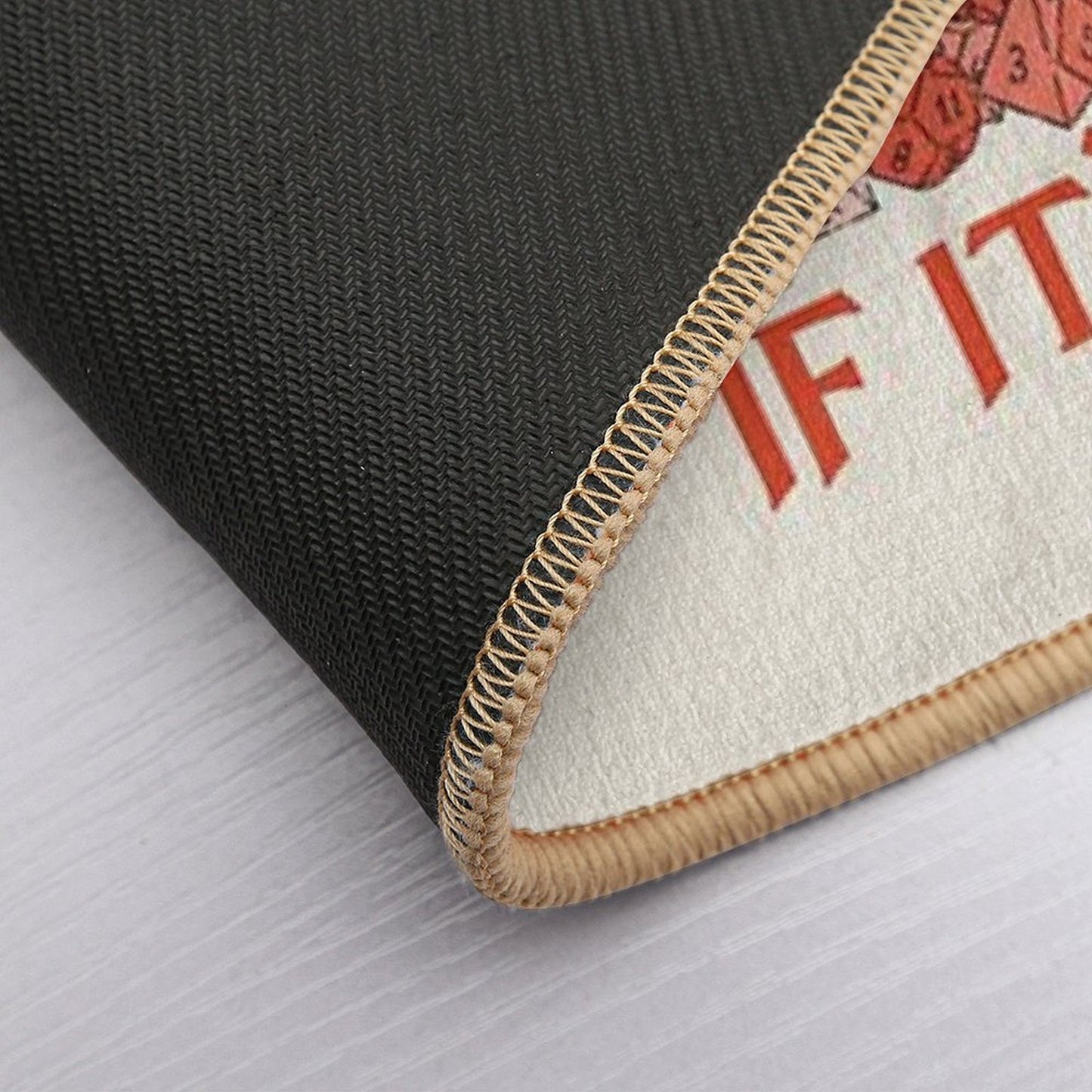 Tabletop RPG Dragon - It's Not Hoarding If It's Dice Versatile Bath Mat