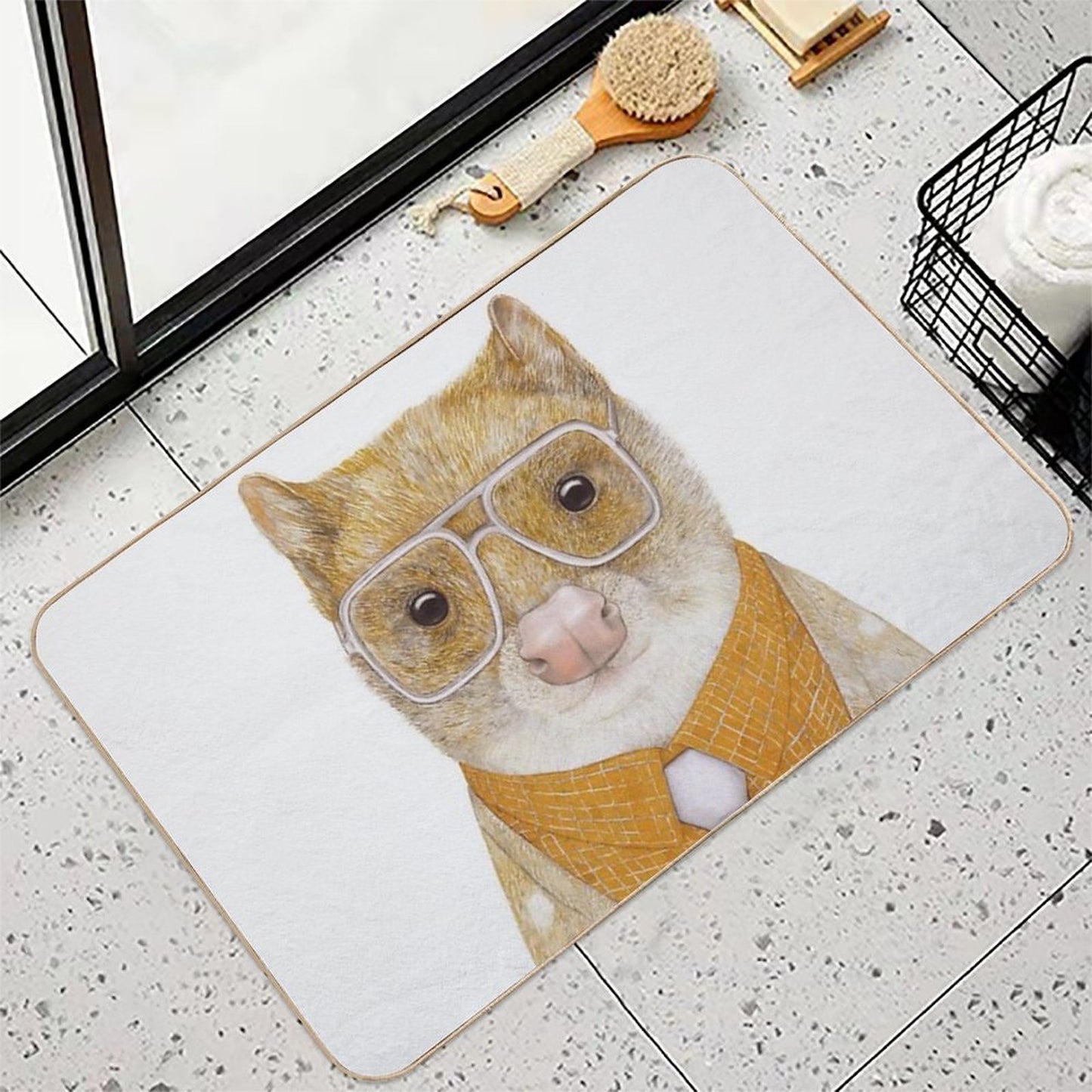Spotted Quoll, Australian Hipster Animal Long-Lasting Bath Mat