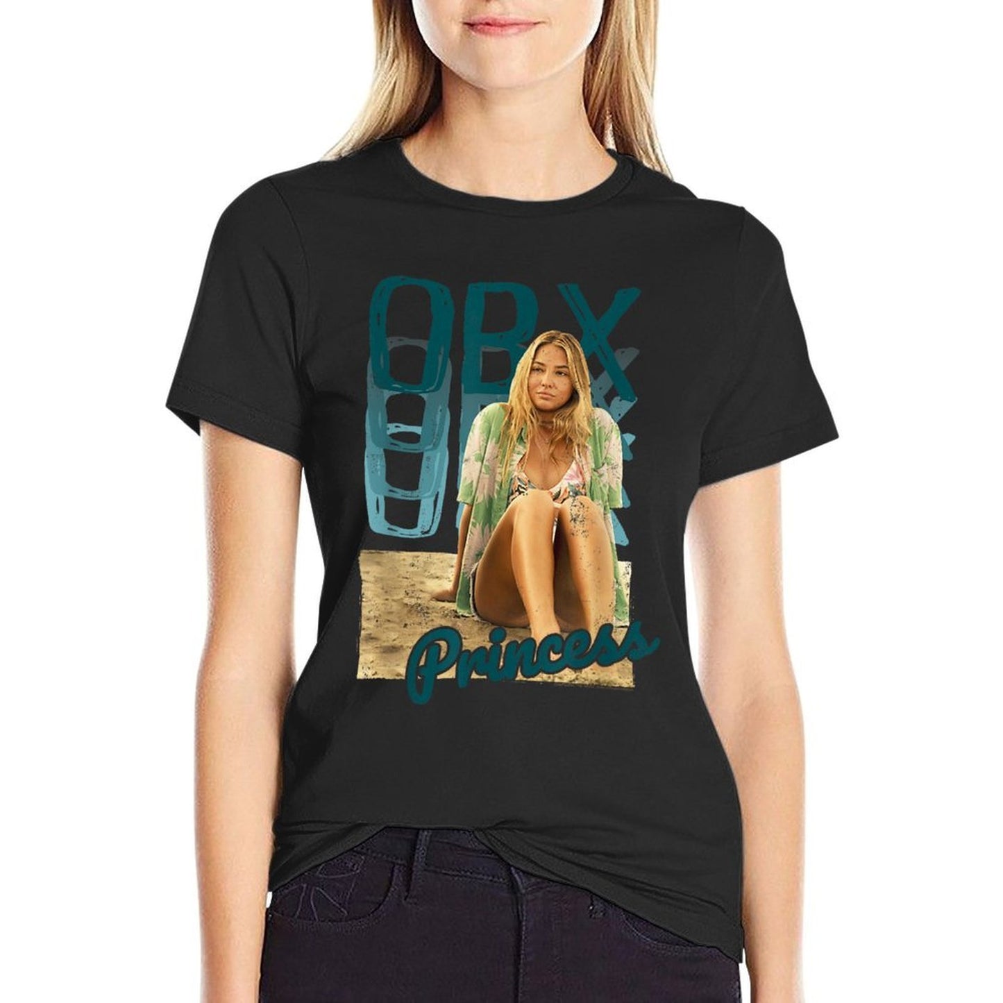 Outer Banks Sarah Kook's Princess Trendy Pattern T-Shirt