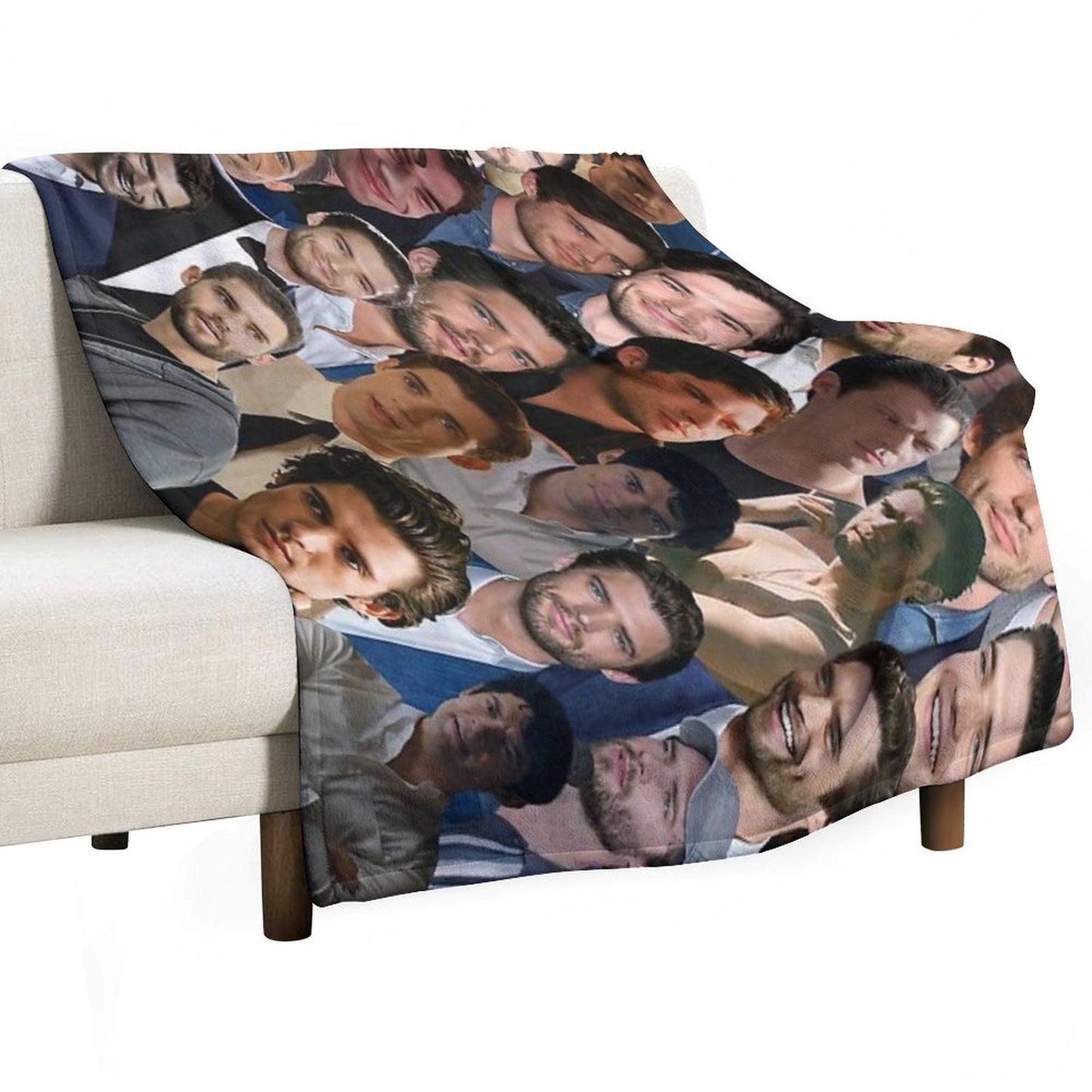 DavidCorenswet Photo Collage Sustainable Throw Blanket
