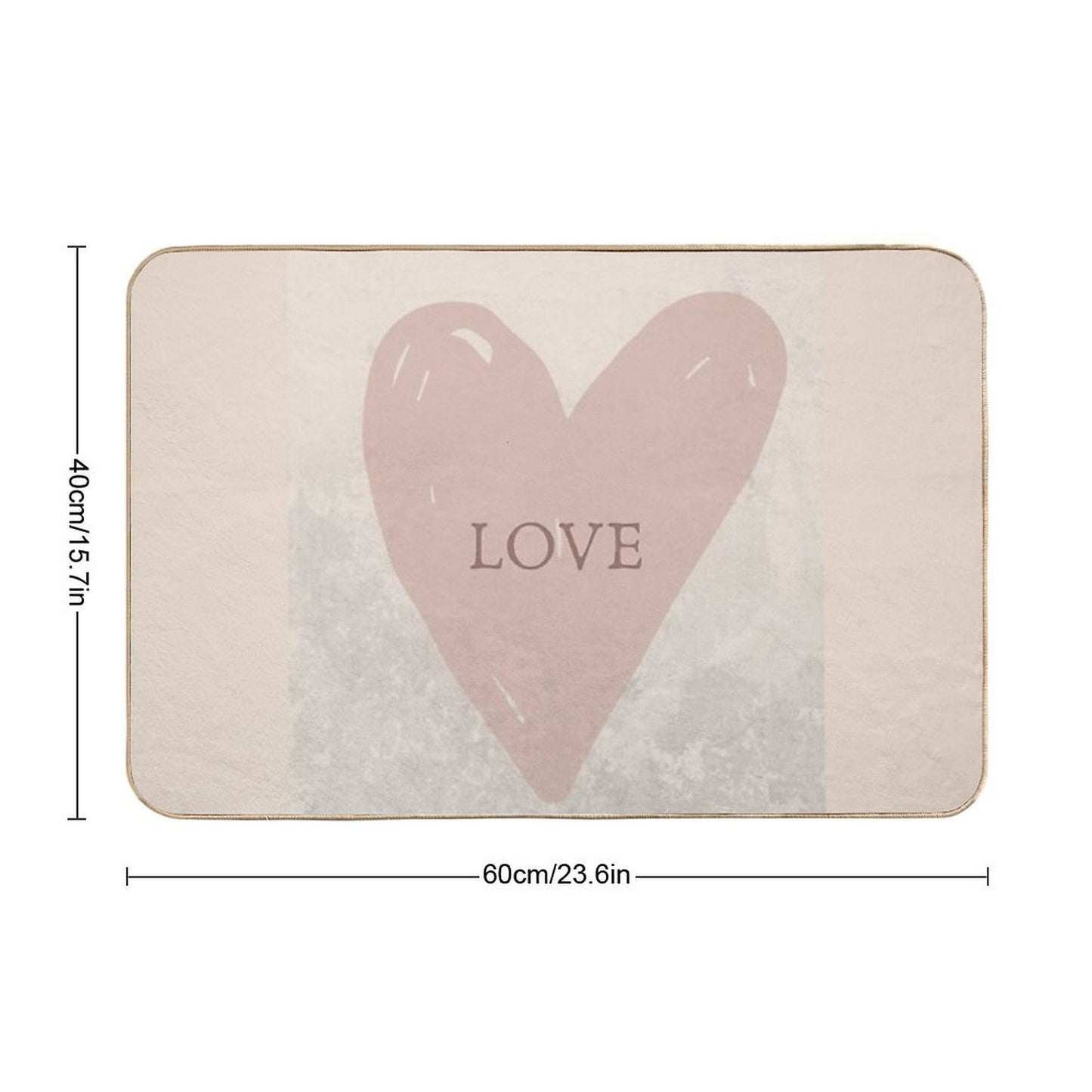 Geometric Abstract #minimalist 13 Rapid-Drying Bath Mat