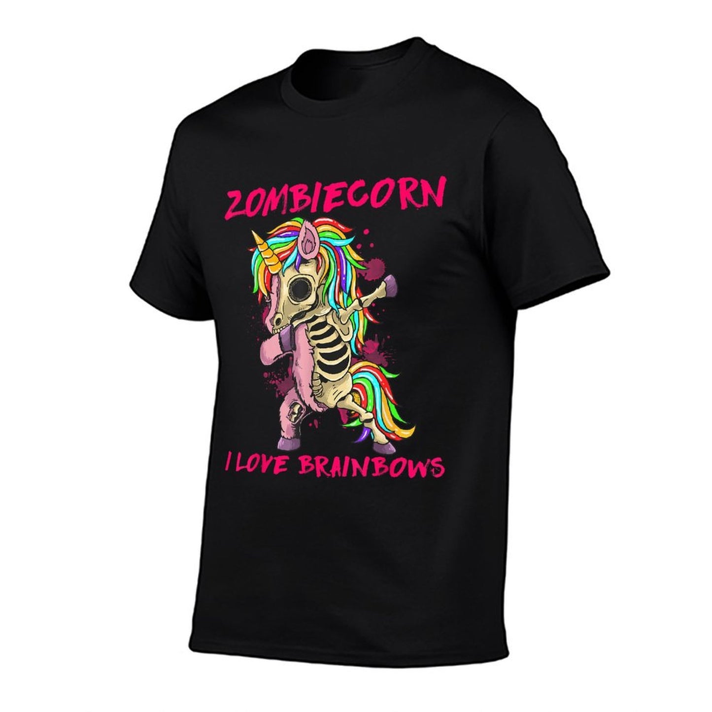 Zombiecorn I Love Brainbows Zombie Halloween Unicorn Lovers Quick-drying T-Shirt