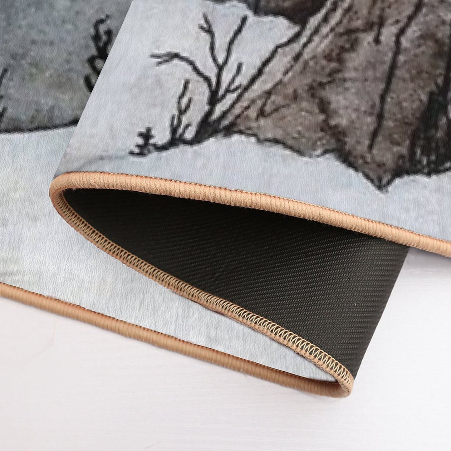 The Wild Wood Fade-Resistant Bath Mat