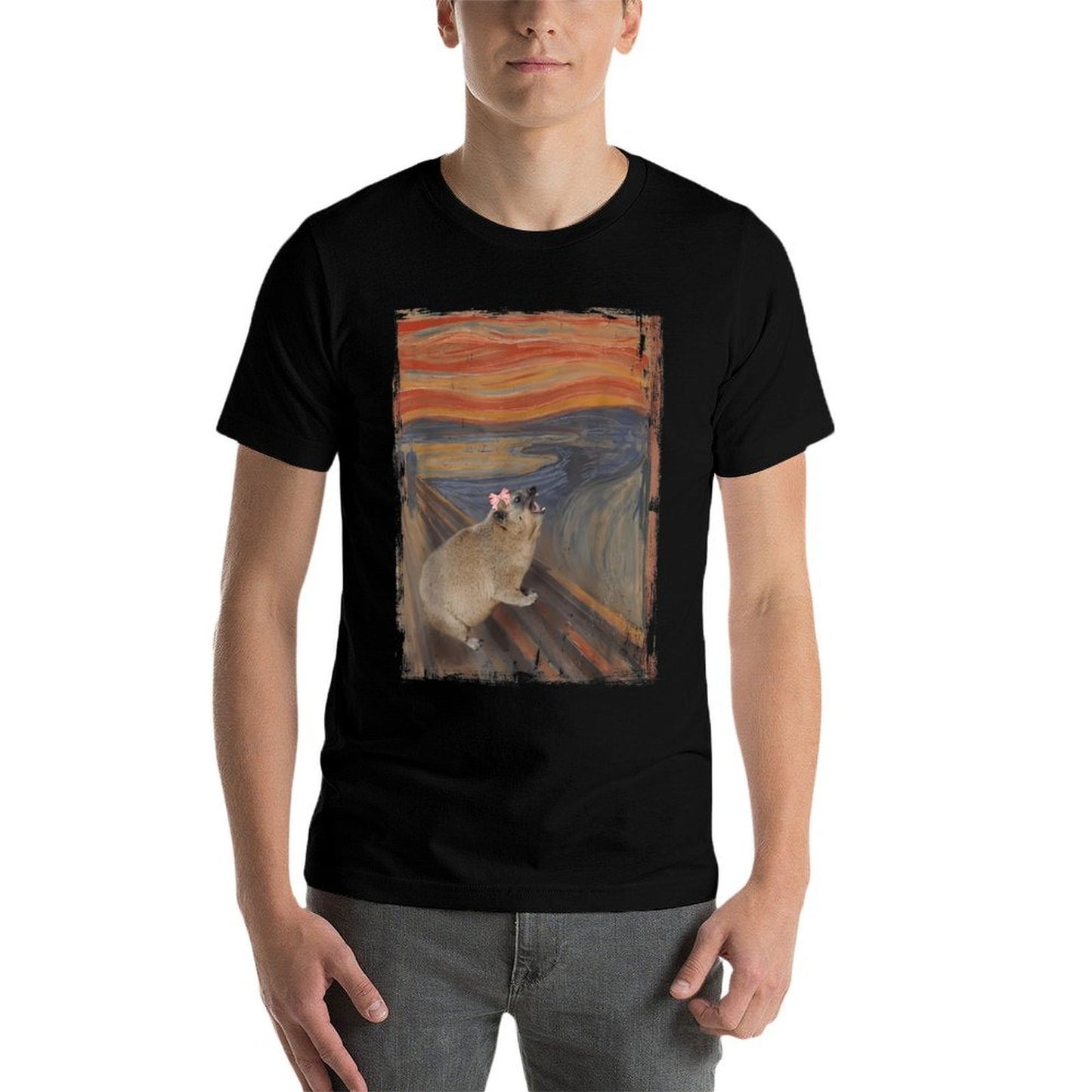 Rock Hyrax Screaming Mama Meme Odor-resistant T-Shirt