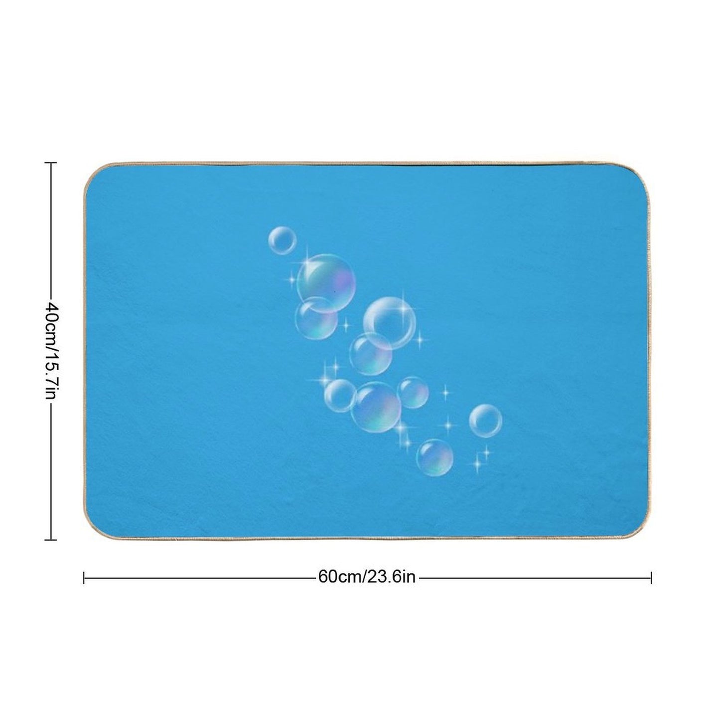 Bubble Pop ! Time Toxin-Free Bath Mat