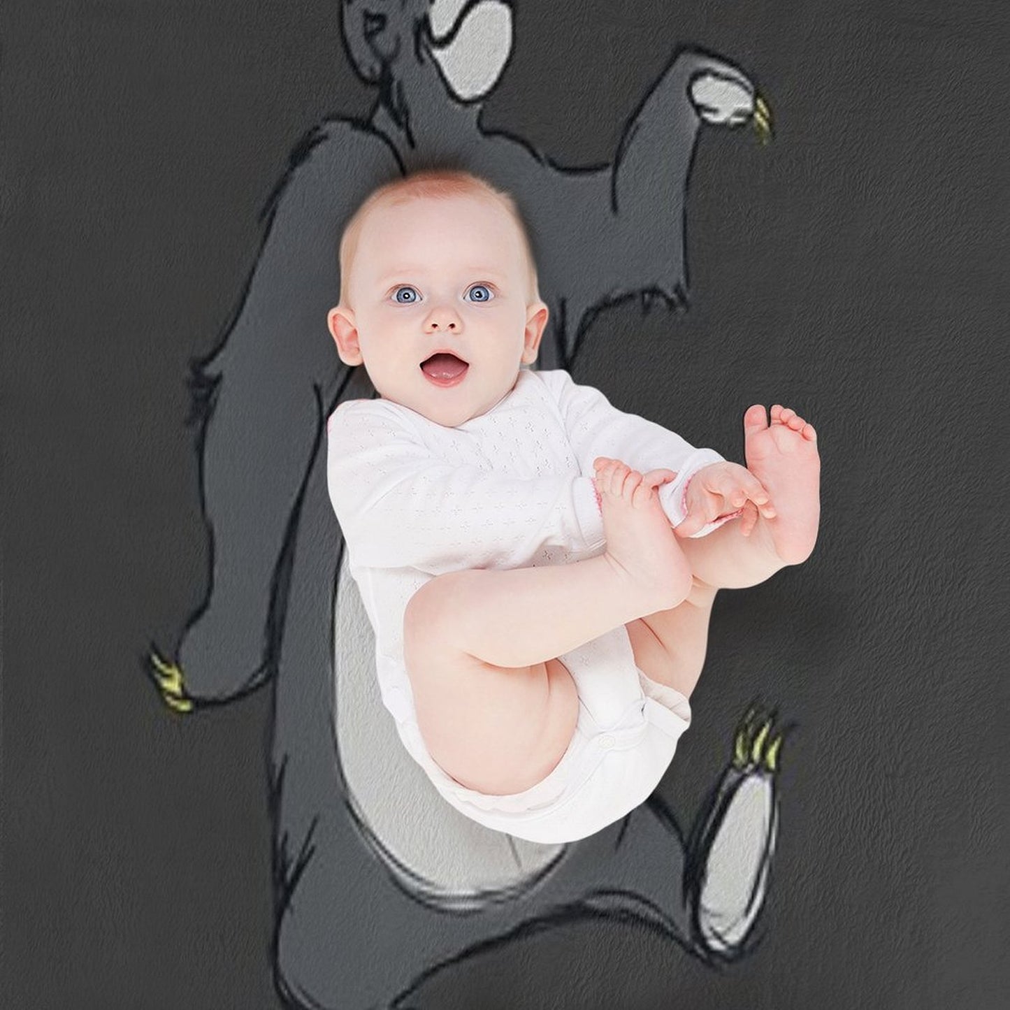 Baloo Plush Throw Blanket