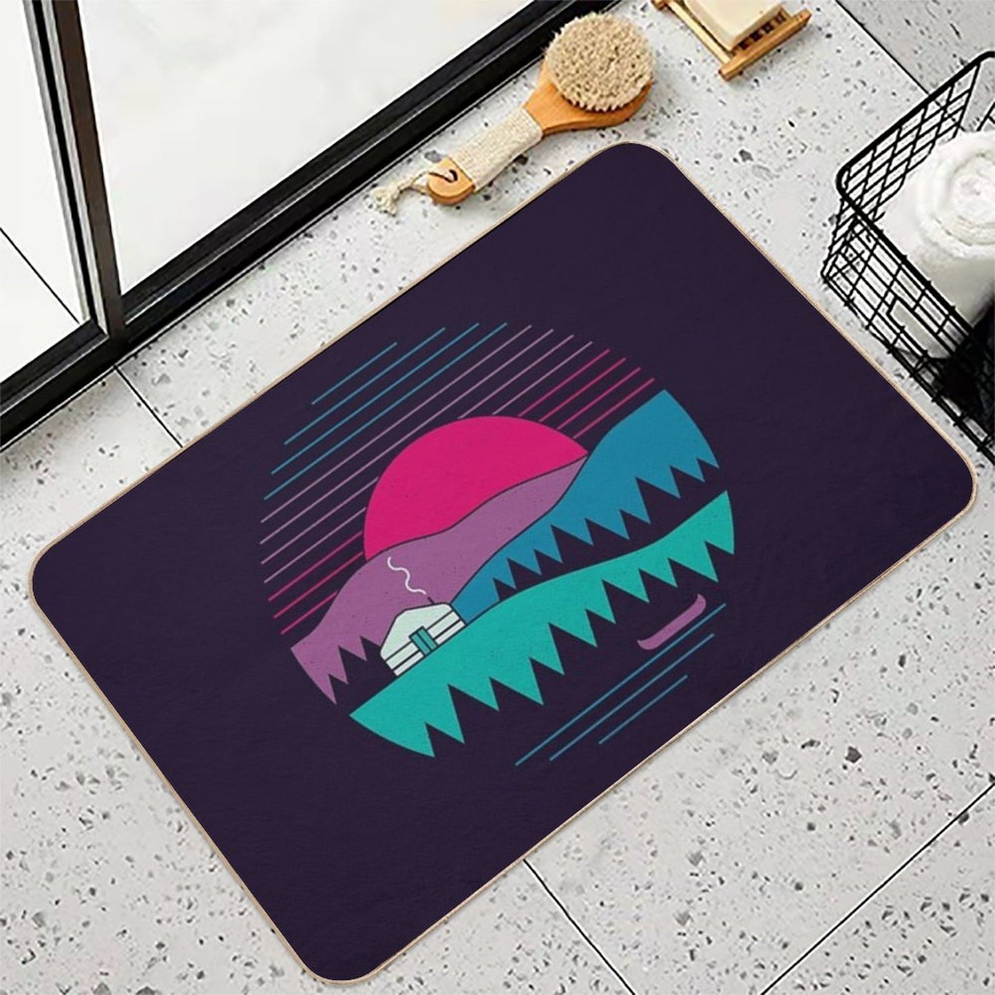 Back to Basics Slip-Resistant Bath Mat