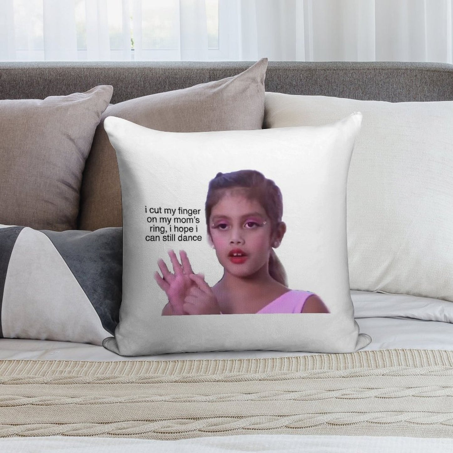 Vivi-Anne Soft Warmth Comfort Throw Pillow