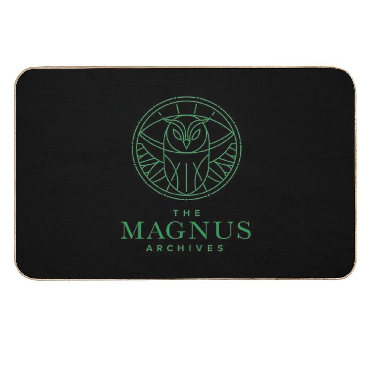 All Seeing Owl Absorbent Bath Mat