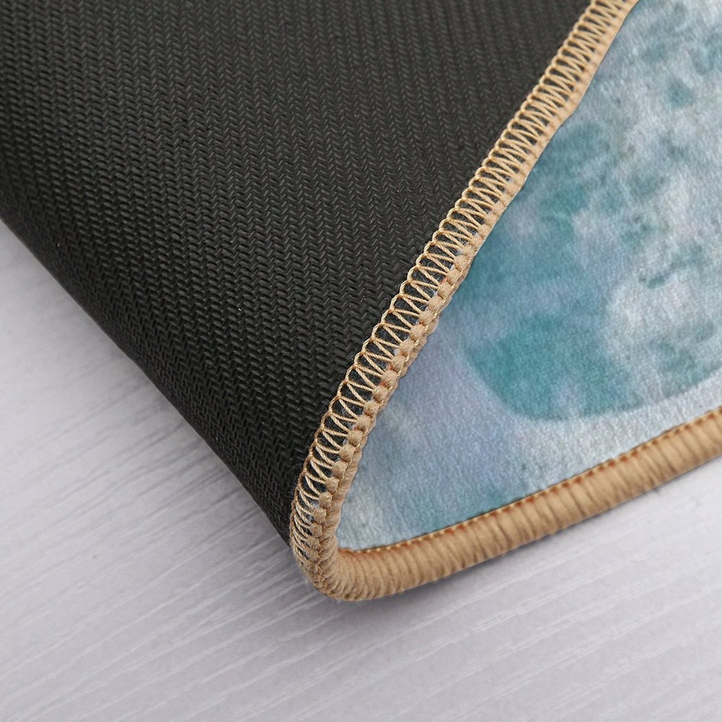Ocean Waves, Ocean, Foam, Beach, Blue, Rocks, Summer, Wave, Sea, Waves, Water, Easy Maintenance Bath Mat