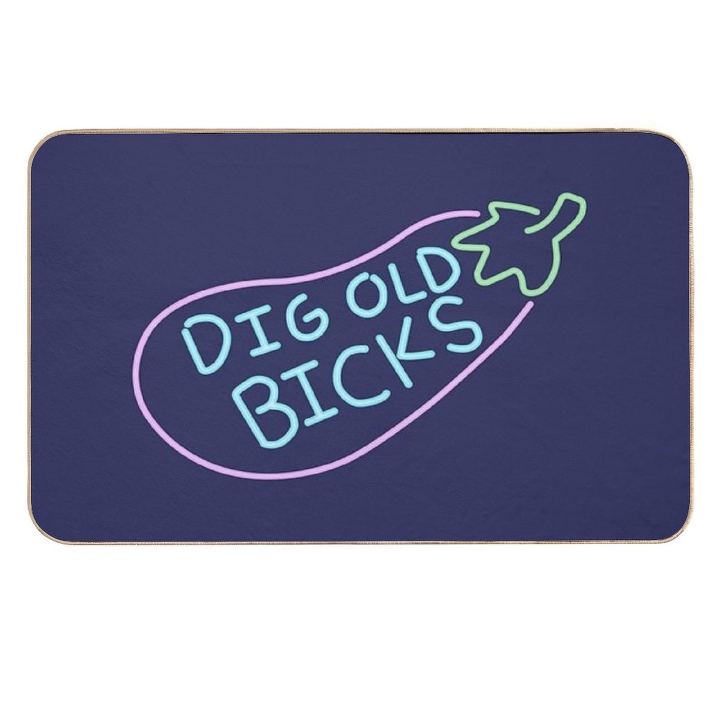 Dig Old Bicks Multi-Purpose Bath Mat
