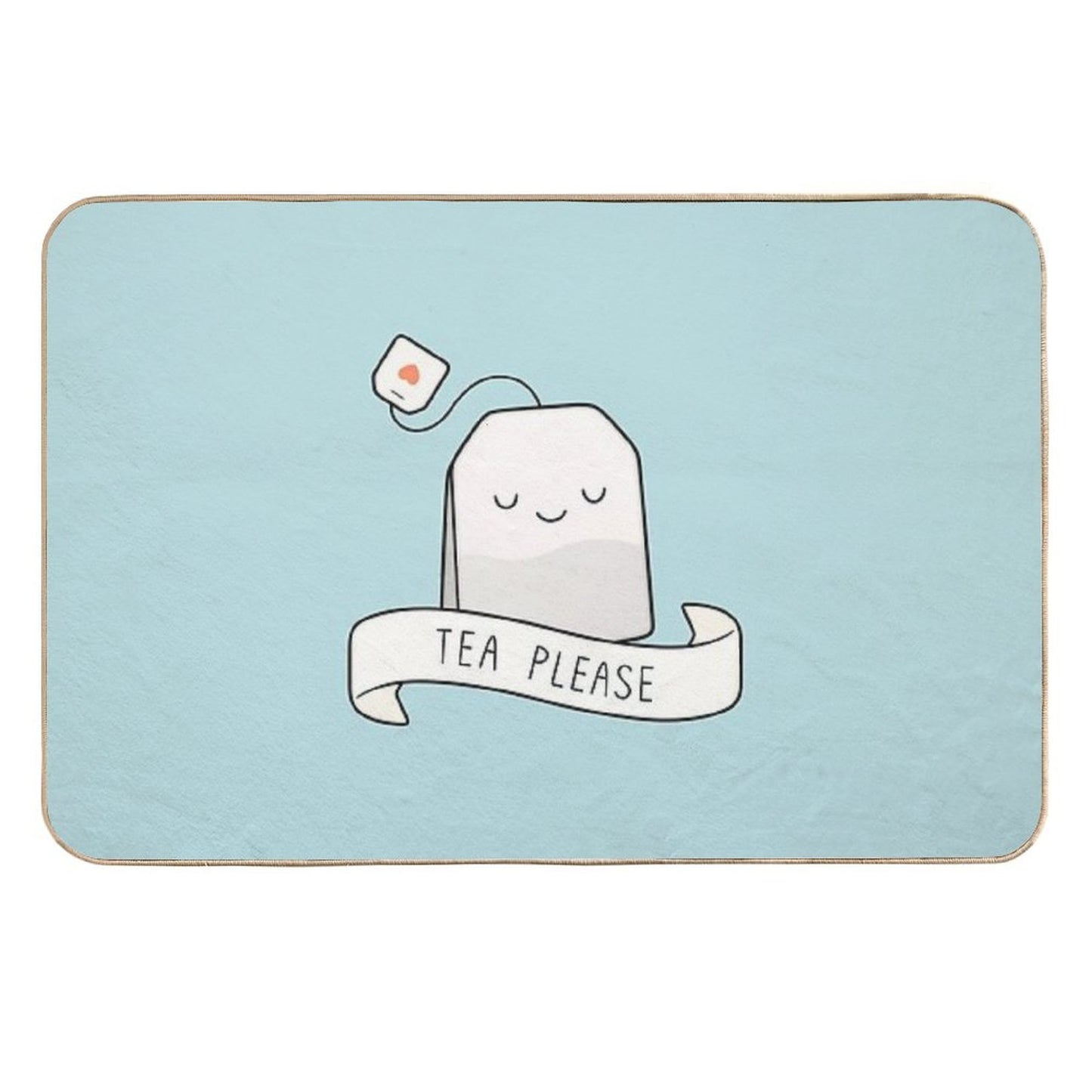 Tea Please Eco-Friendly Bath Mat