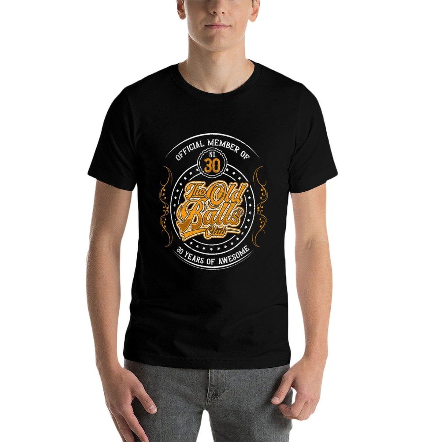 30 Years Official Member Of The Old Balls Club 30th Birthday Versatile T-Shirt