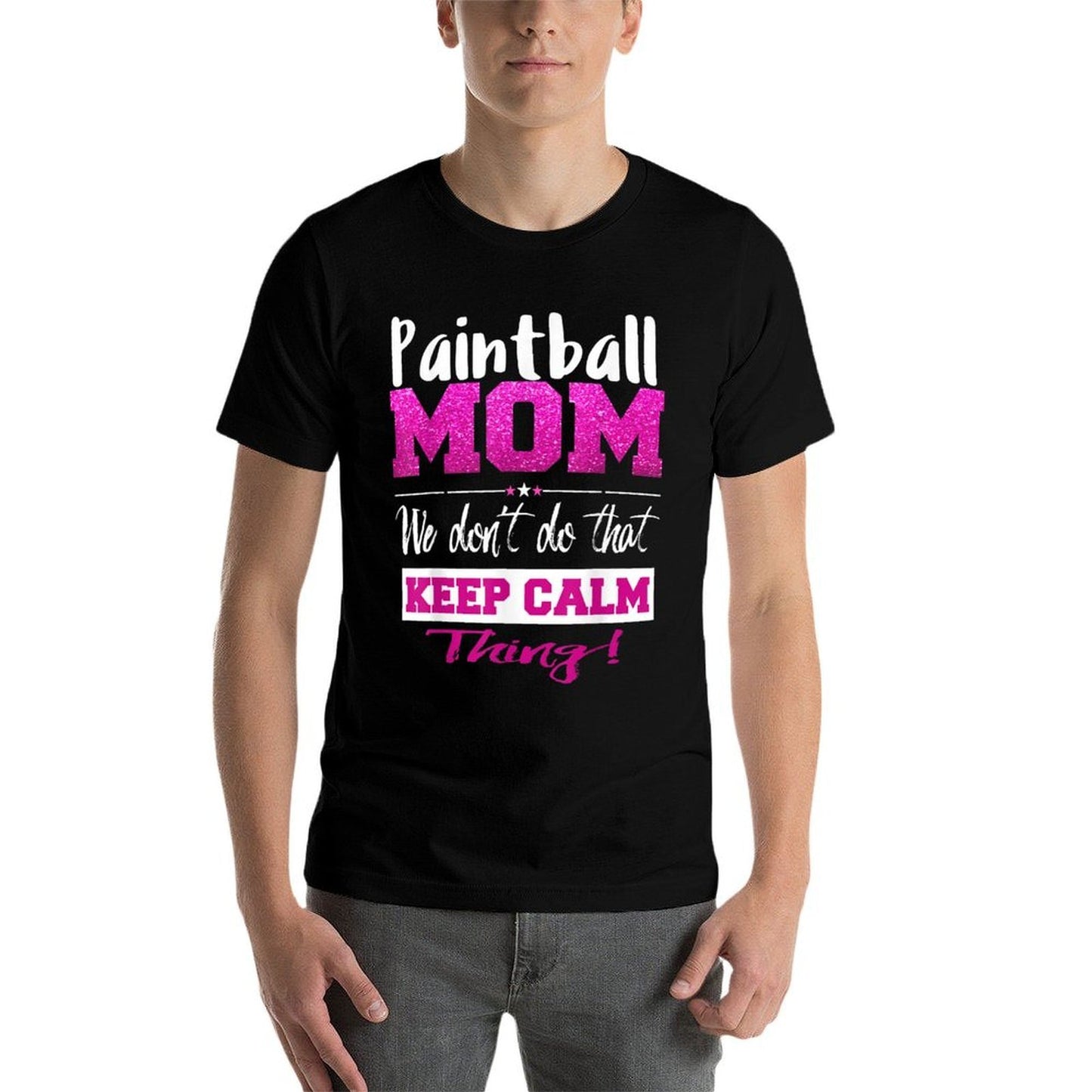 Paintball Mom Funny Mothers Day Gift T-shirt Moisture-wicking T-Shirt