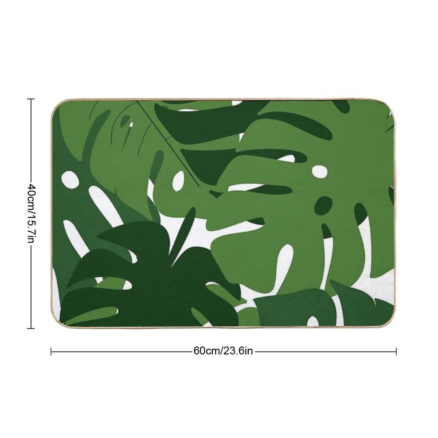 Selva Tropical Rapid-Drying Bath Mat