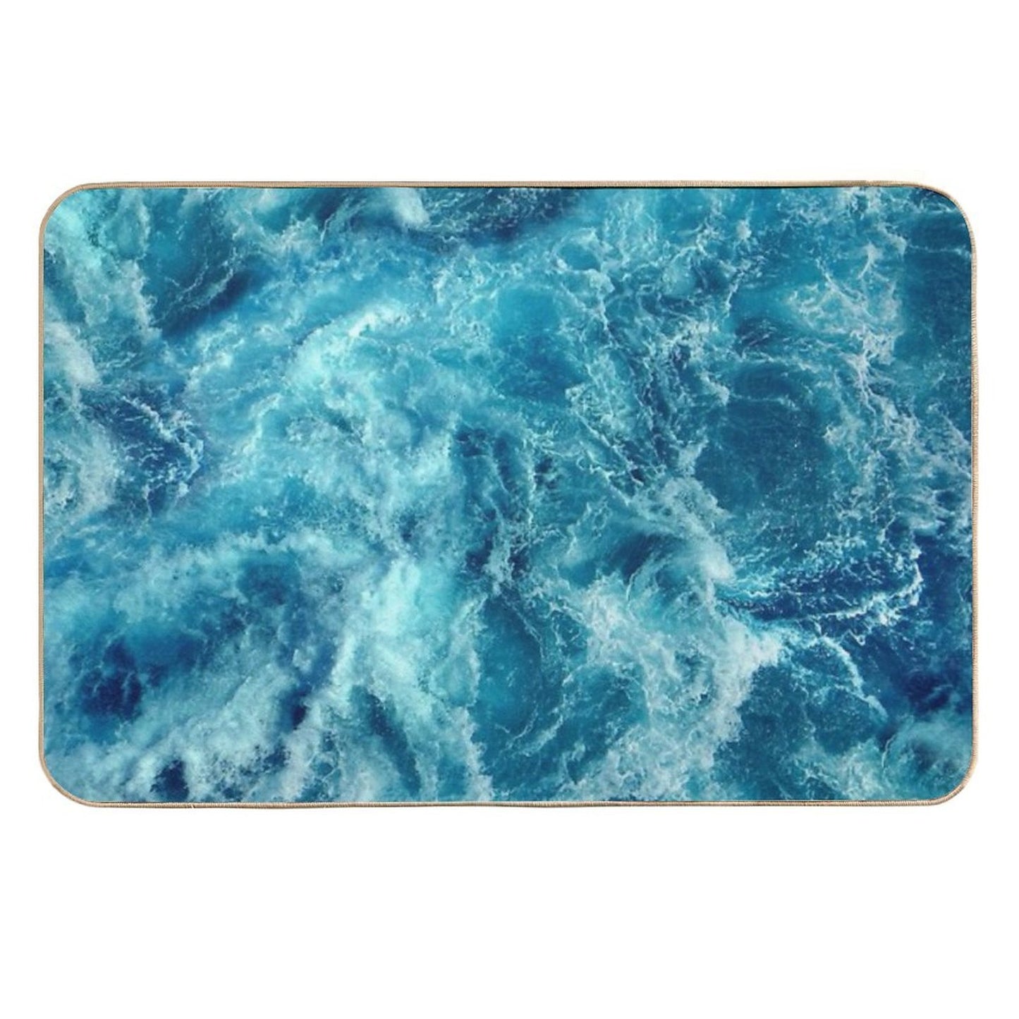 Ocean Is Shaking Multi-Purpose Bath Mat