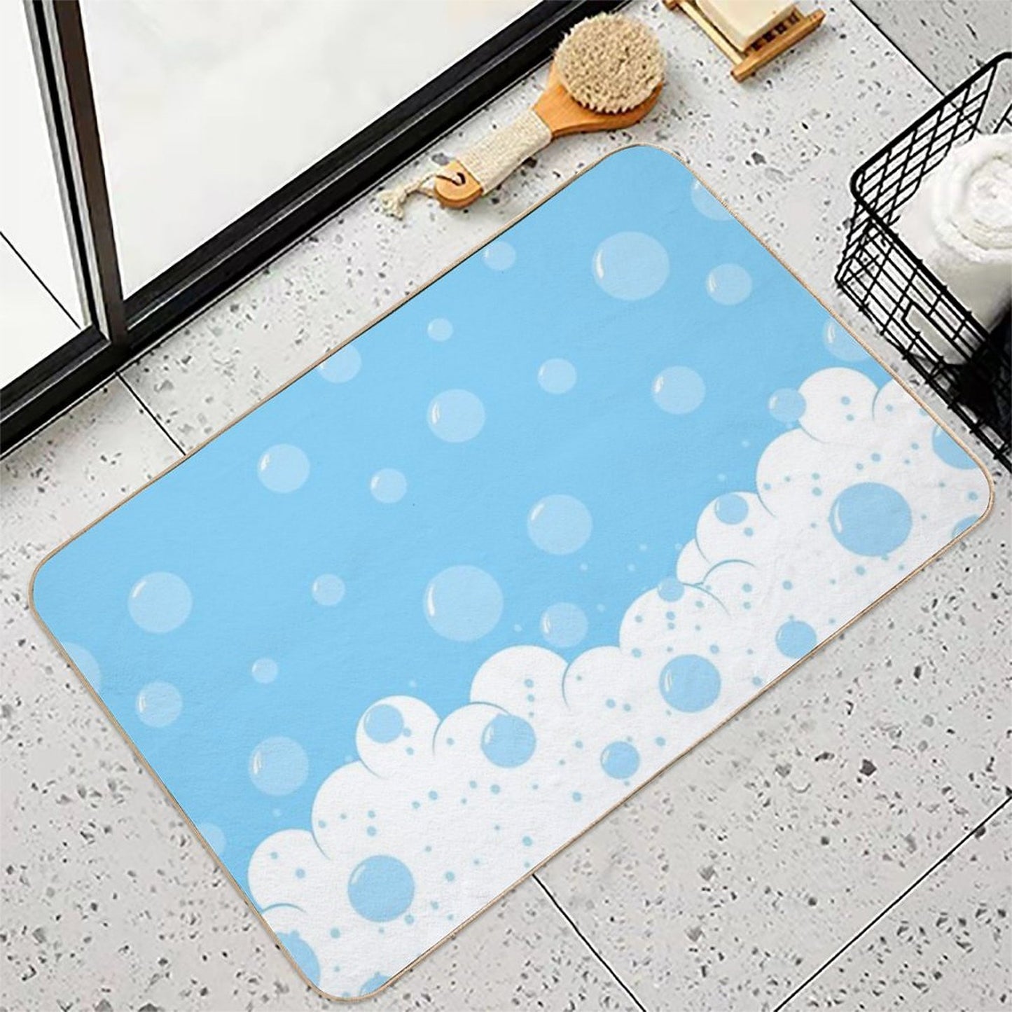 Bubbly Heaven Eco-Friendly Bath Mat